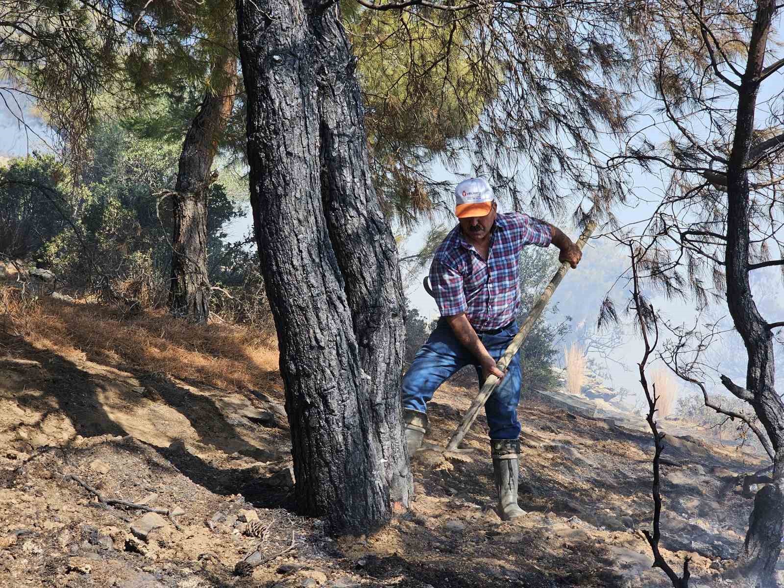 Tire ve Bayındır’da orman yangınları sürüyor
