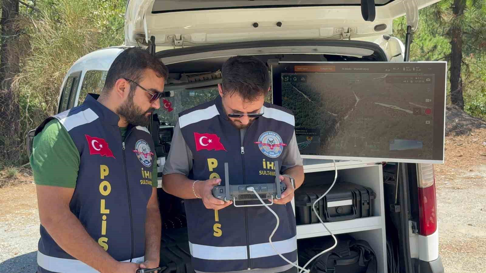 Aydos Ormanlarında piknikçilere dronlu ve UTV’li denetim
