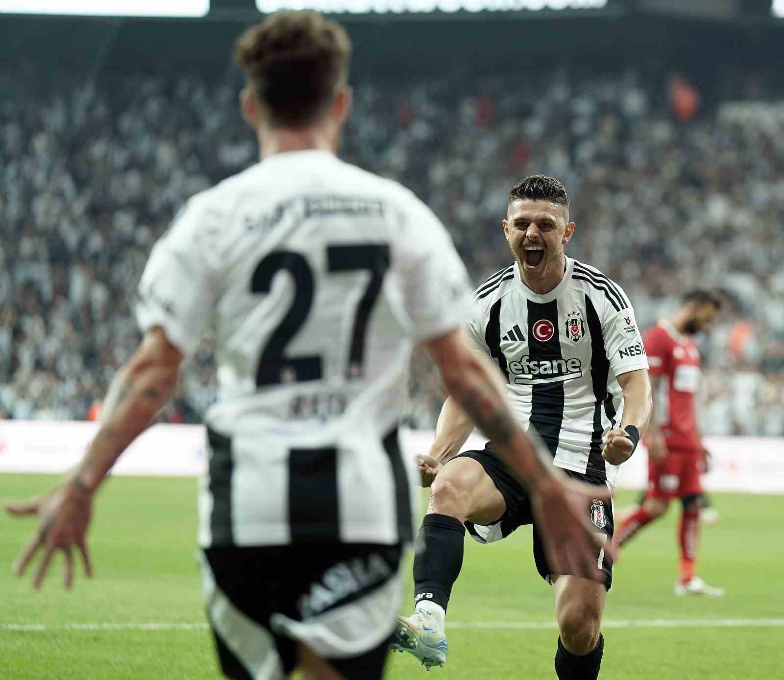 Trendyol Süper Lig: Beşiktaş: 4 - Antalyaspor: 2 (Maç sonucu)
