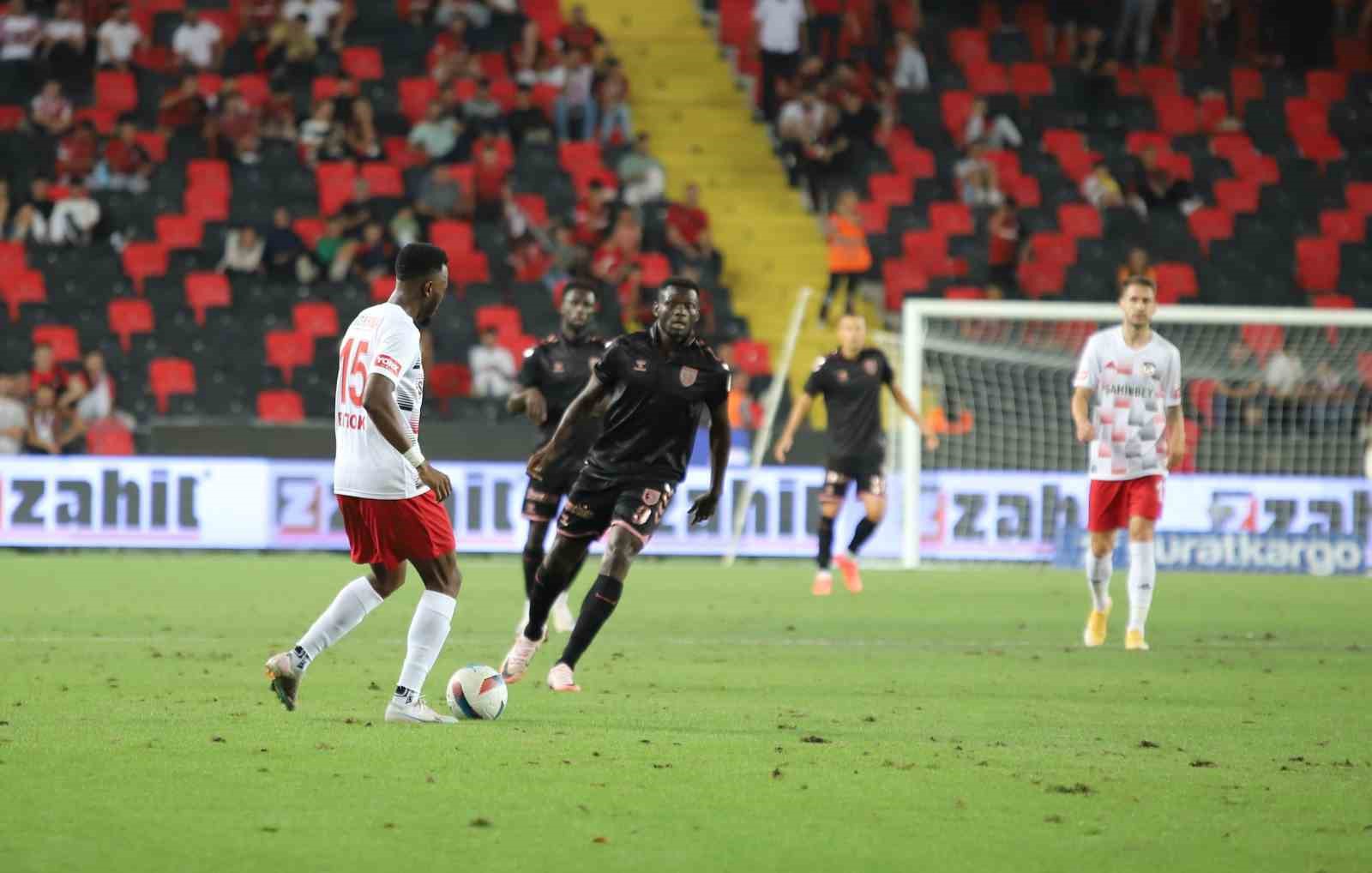 Trendyol Süper Lig: Gaziantep FK: 0 - Samsunspor: 1 (Maç sonucu)
