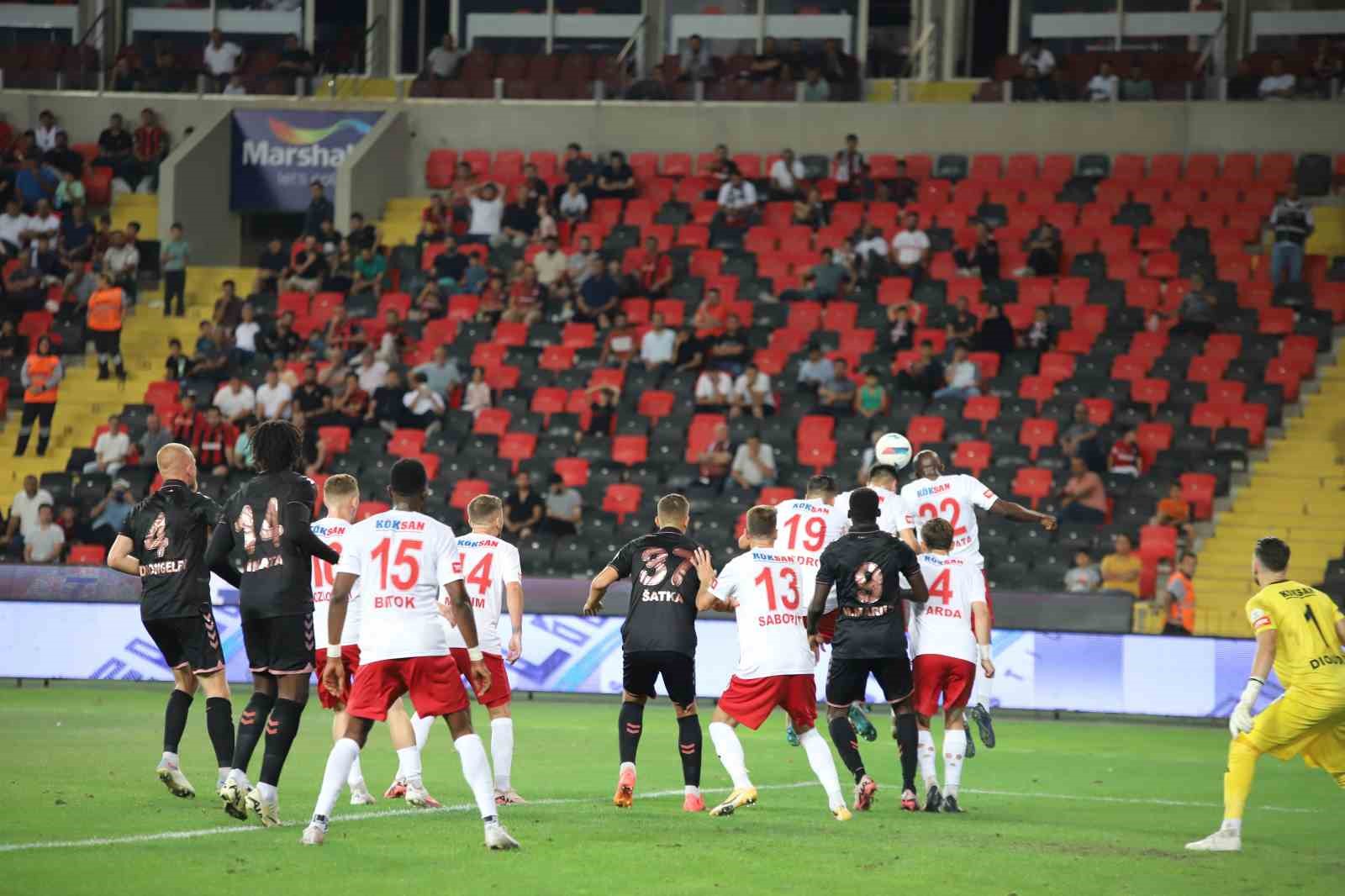 Trendyol Süper Lig: Gaziantep FK: 0 - Samsunspor: 1 (Maç sonucu)
