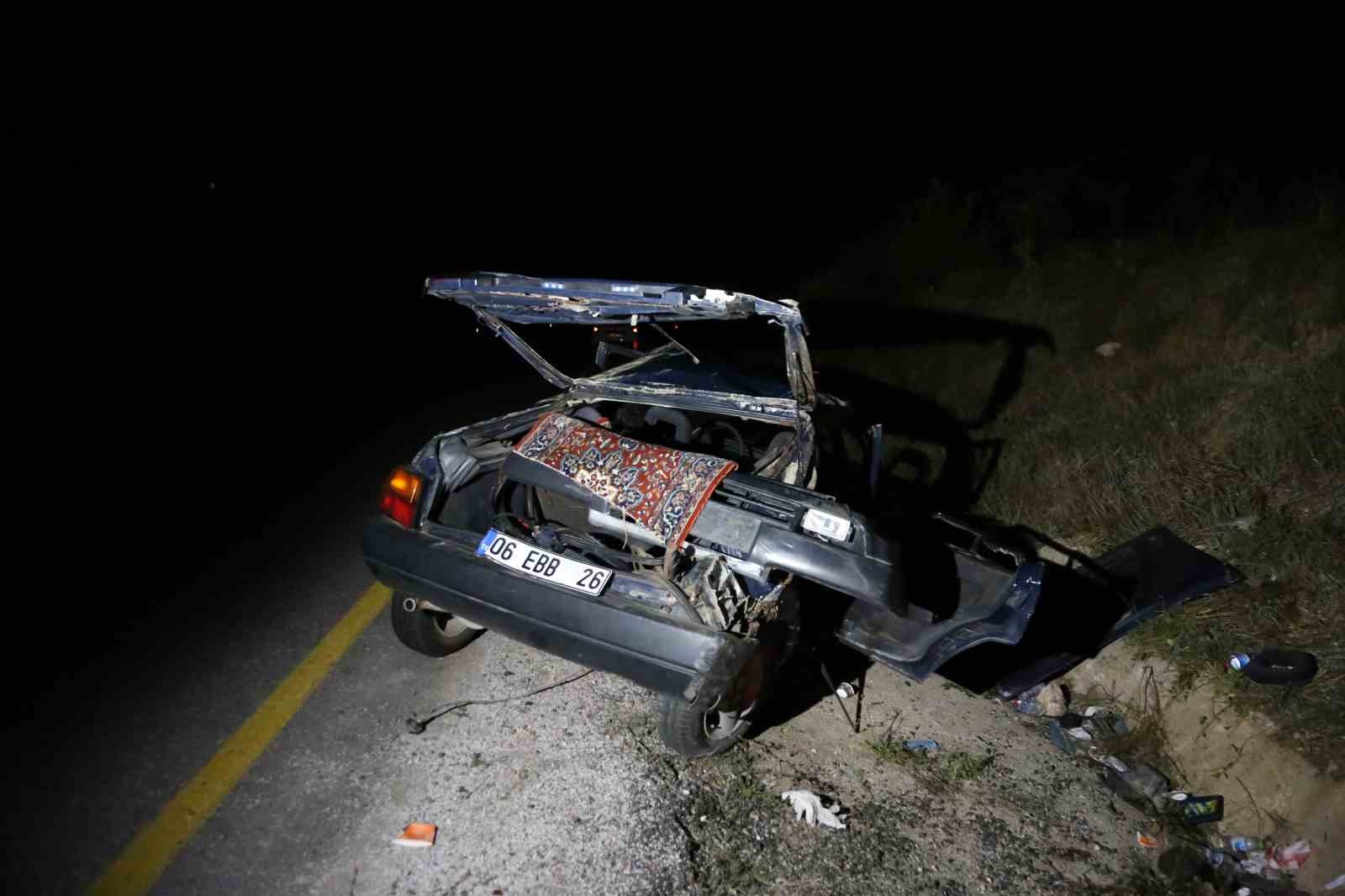 Kastamonu’da otomobil takla attı: 1’i ağır 5 yaralı
