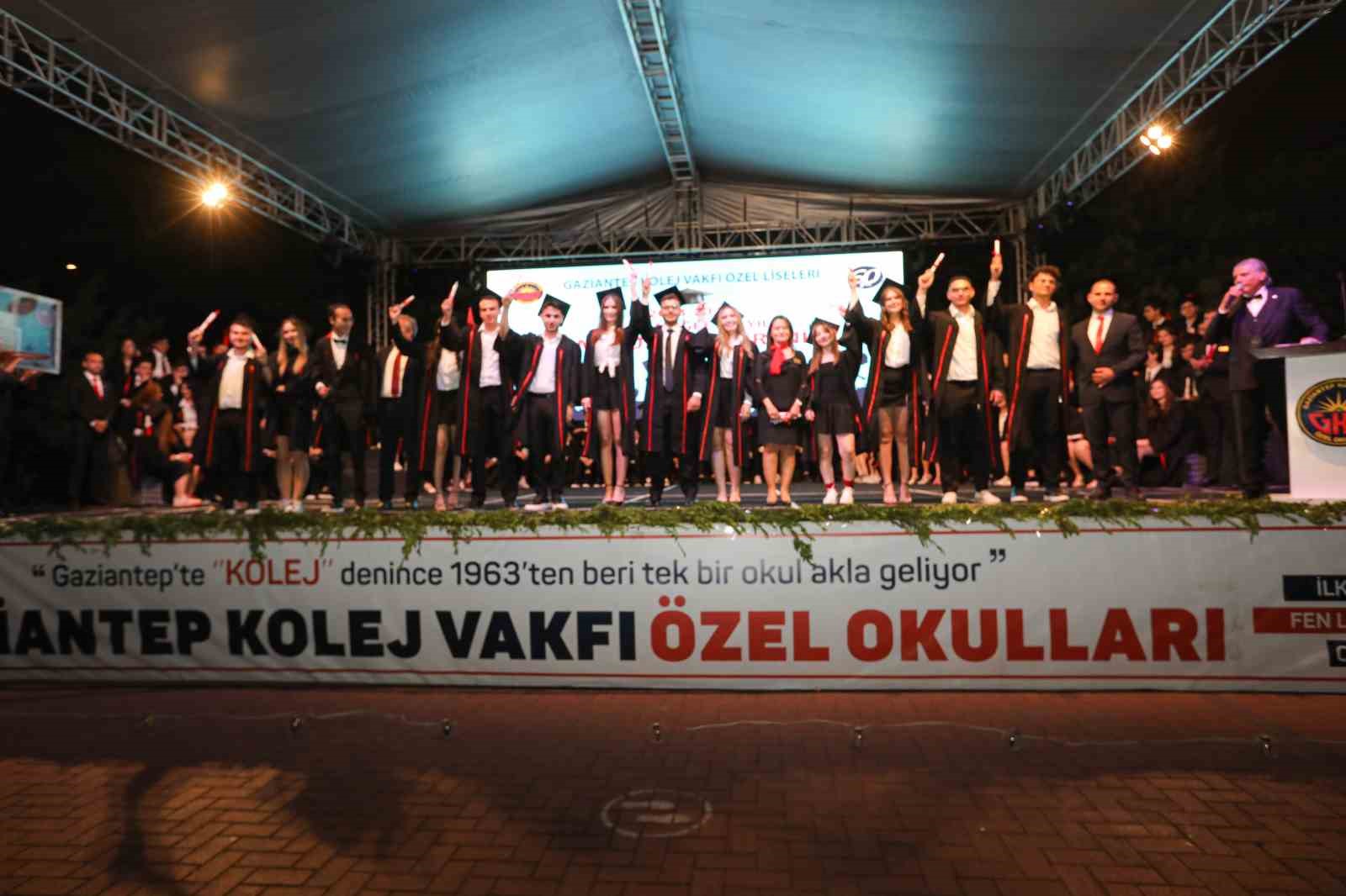 Gaziantep Kolej Vakfı öğrencileri üniversiteli oldu
