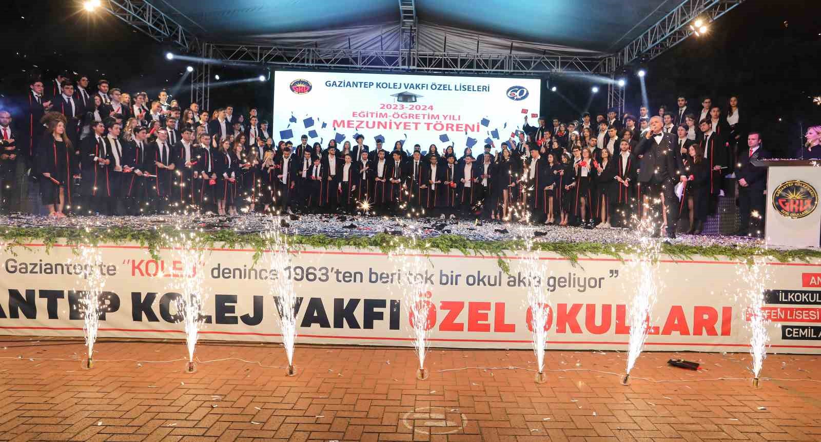 Gaziantep Kolej Vakfı öğrencileri üniversiteli oldu
