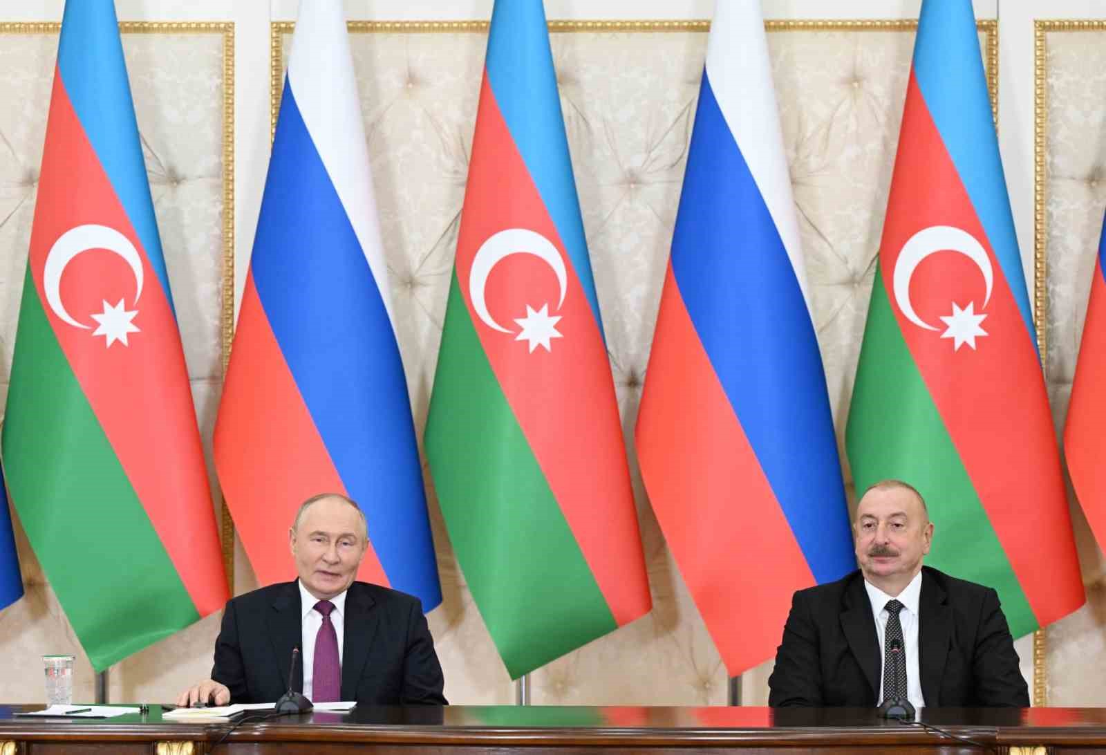 Aliyev: “Güney Kafkasya bölgesinin tamamında istikrar ve güvenlik, birçok durumda Rusya ile Azerbaycan arasındaki yakın etkileşime bağlıdır”
