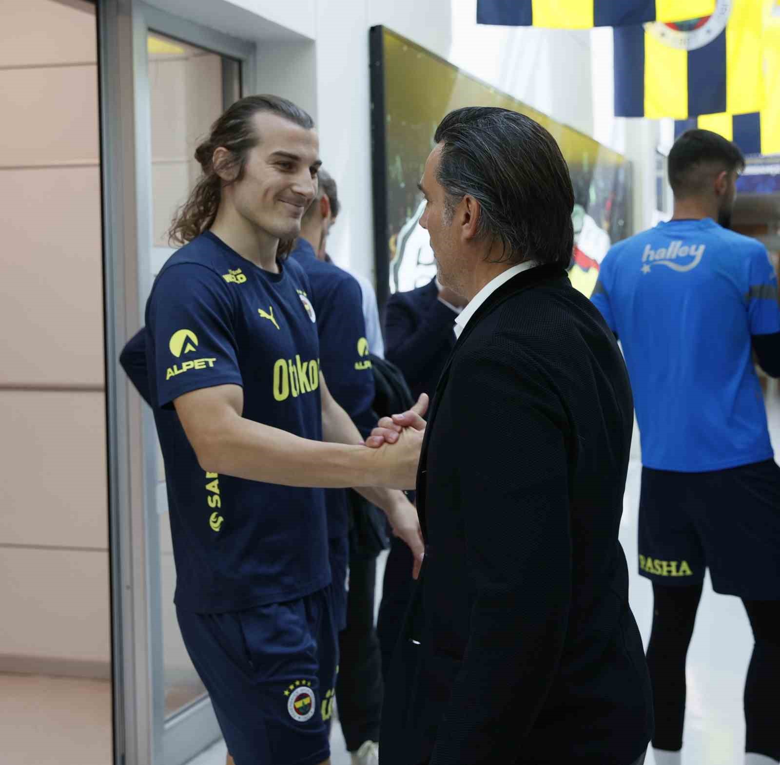 Vincenzo Montella, Fenerbahçe’yi ziyaret etti
