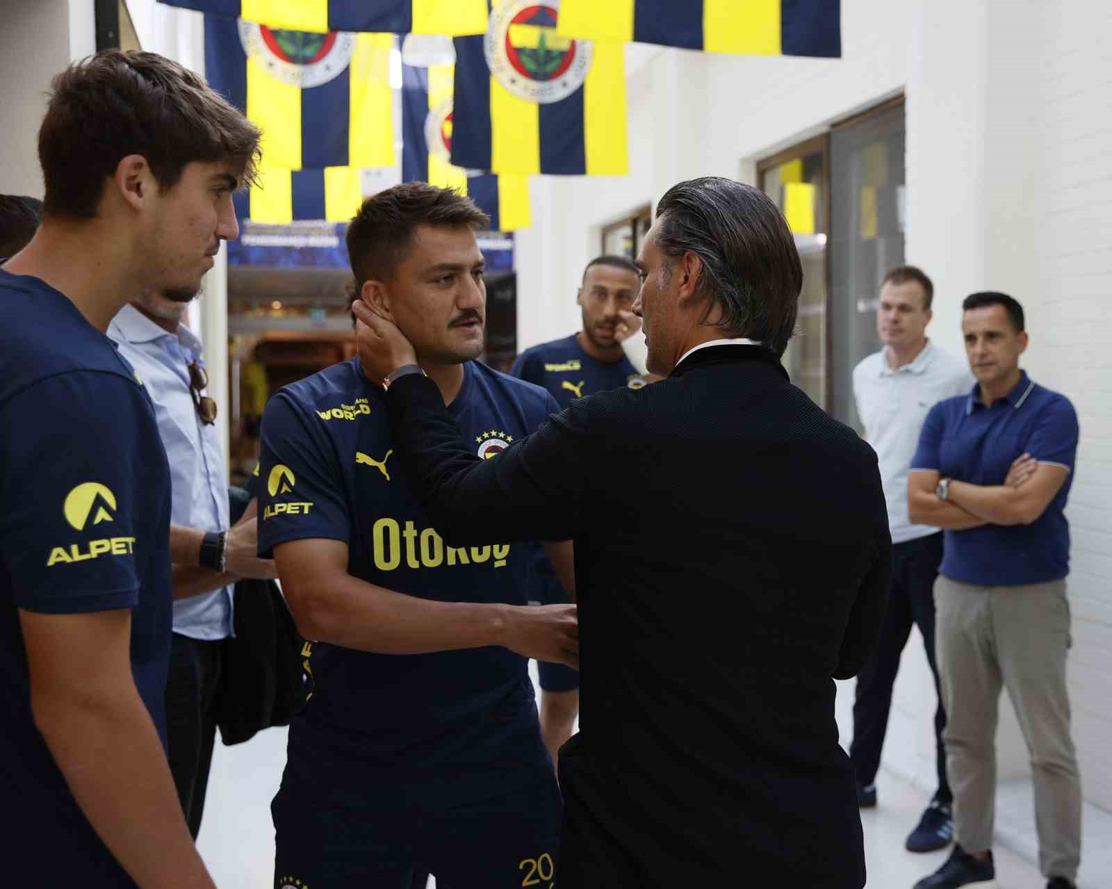 Vincenzo Montella, Fenerbahçe’yi ziyaret etti
