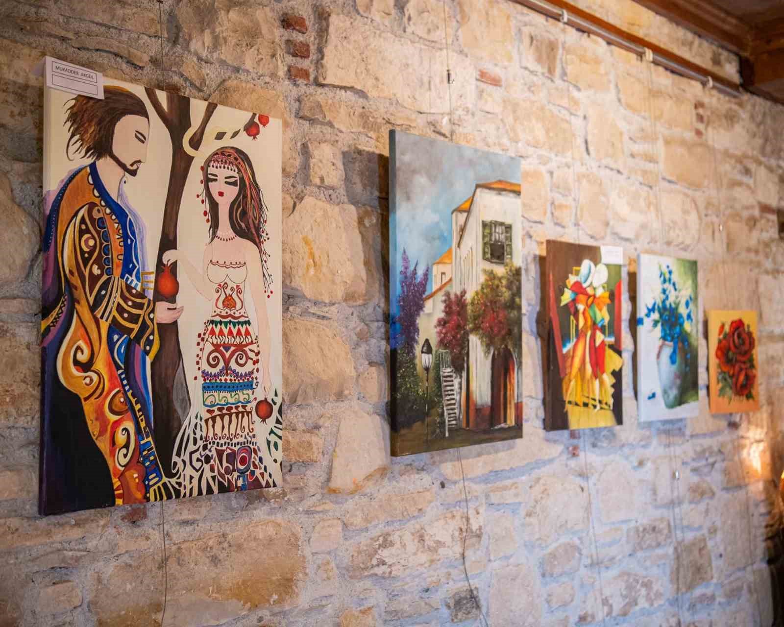 Kuşadası İbramaki Sanat Galerisi, el sanatları sergisine ev sahipliği yapıyor
