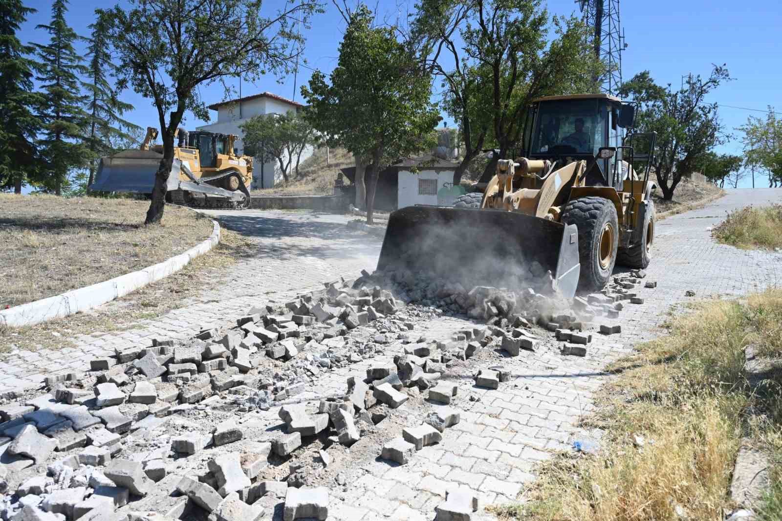 Panoramik ve Doğal Seyir Teraslı Çünür Tepesi yeni cazibe merkezi olacak
