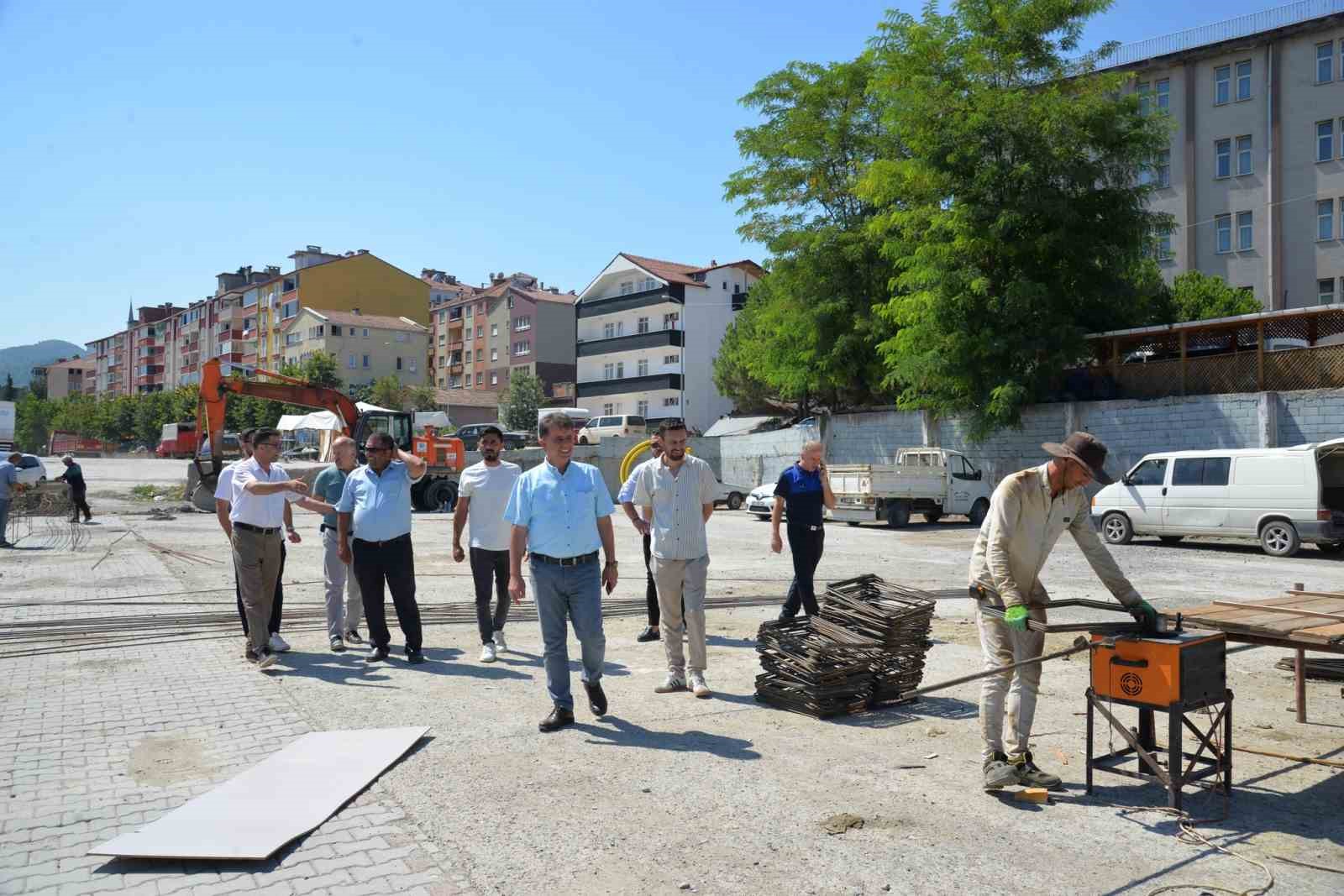 Türkeli’de doğalgaz dolum tesisi çalışmaları başladı
