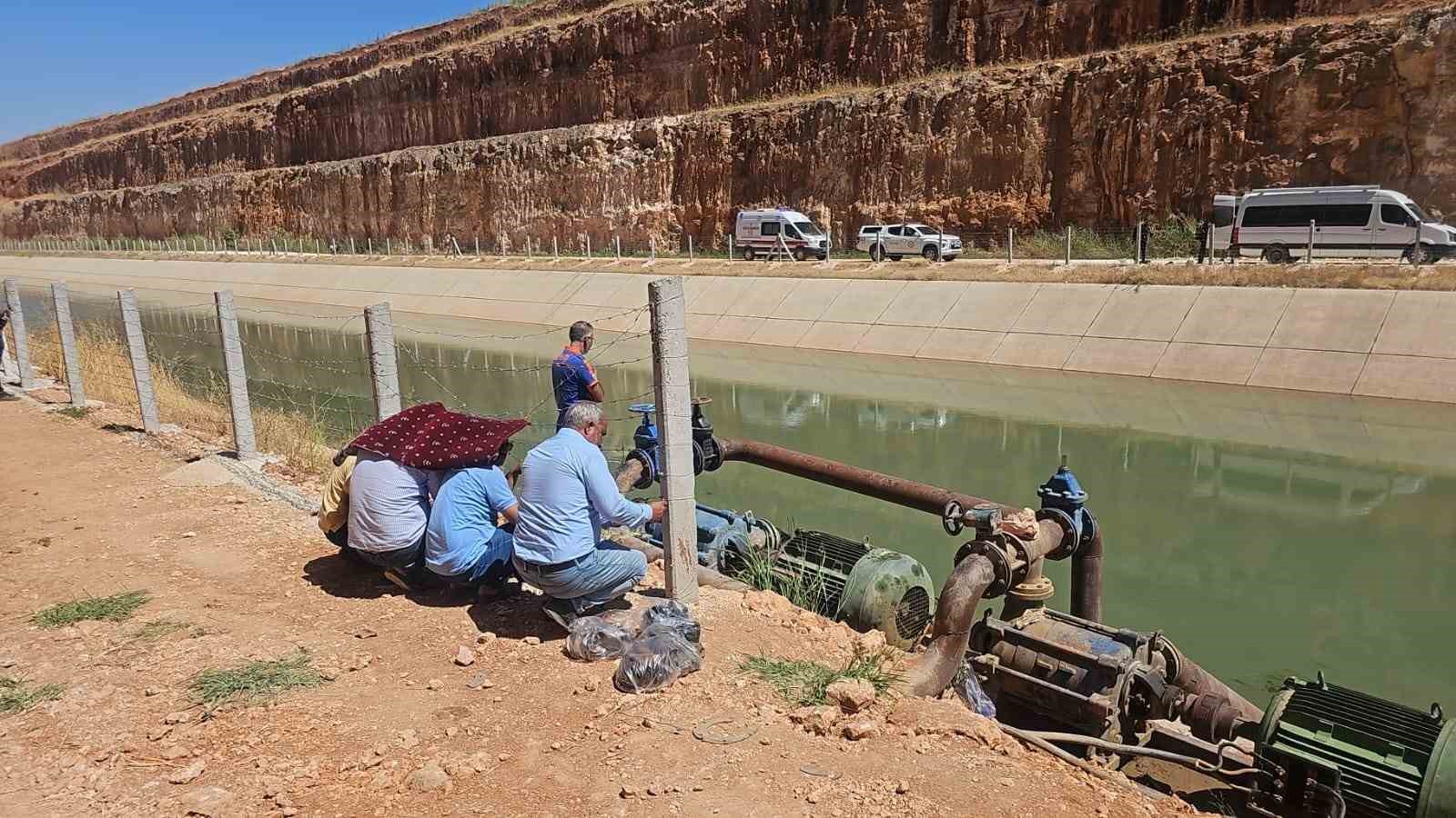 Şanlıurfa’da sulama kanalına giren iki kardeş kayboldu
