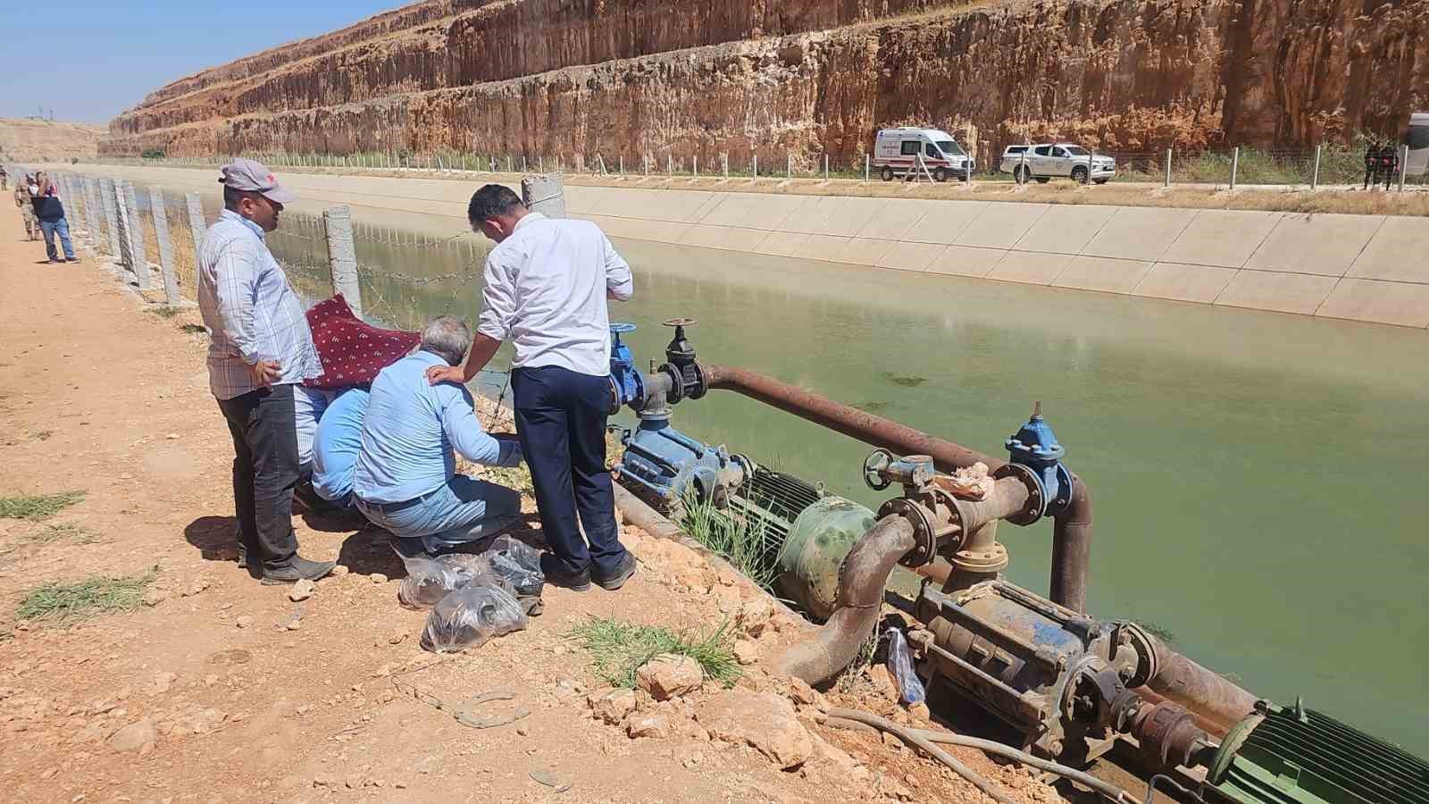 Şanlıurfa’da sulama kanalına giren iki kardeş kayboldu
