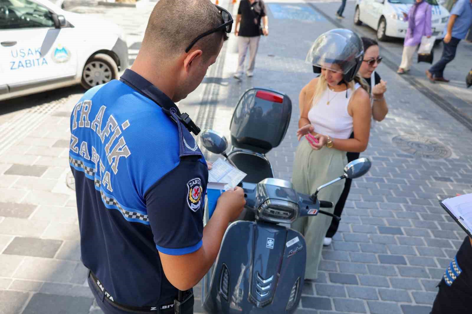 Uşak Belediyesi ekiplerince denetim gerçekleştirildi
