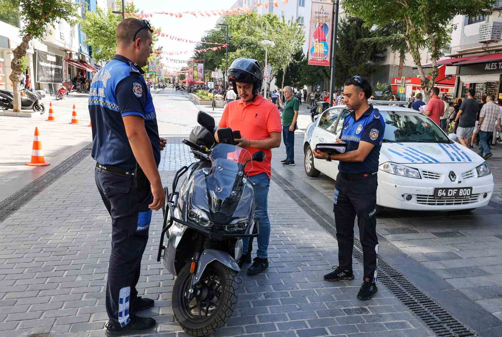 Uşak Belediyesi ekiplerince denetim gerçekleştirildi
