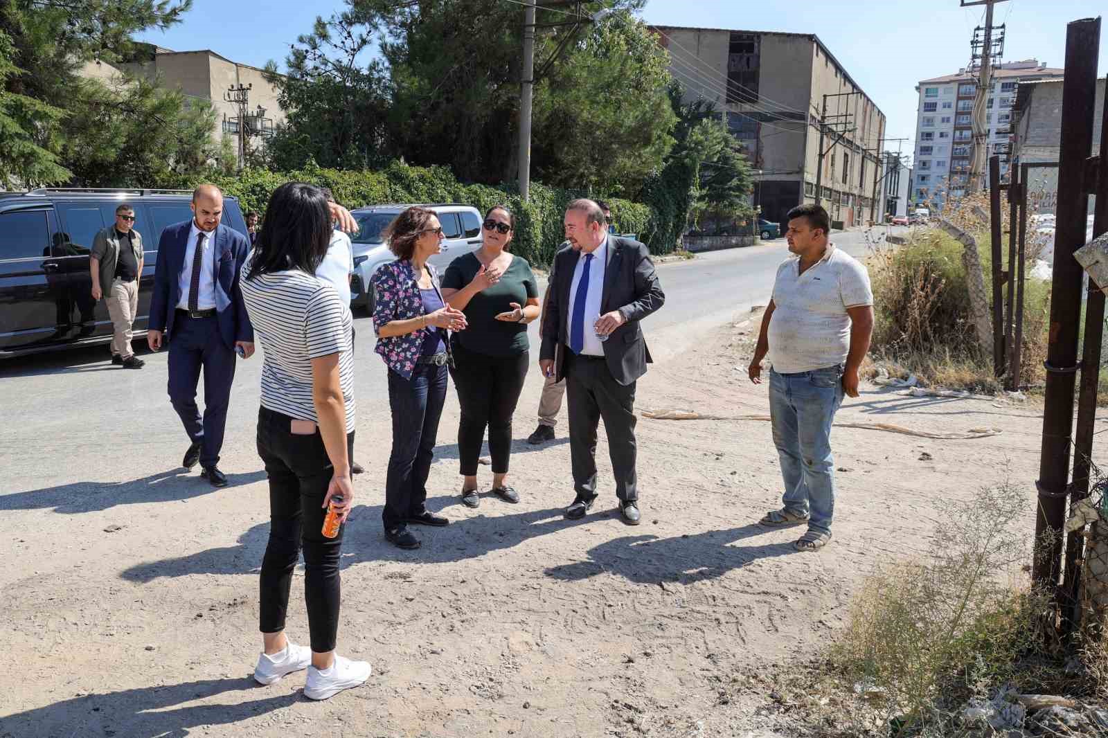 Başkan Yalım çalışmaları yerinde inceledi
