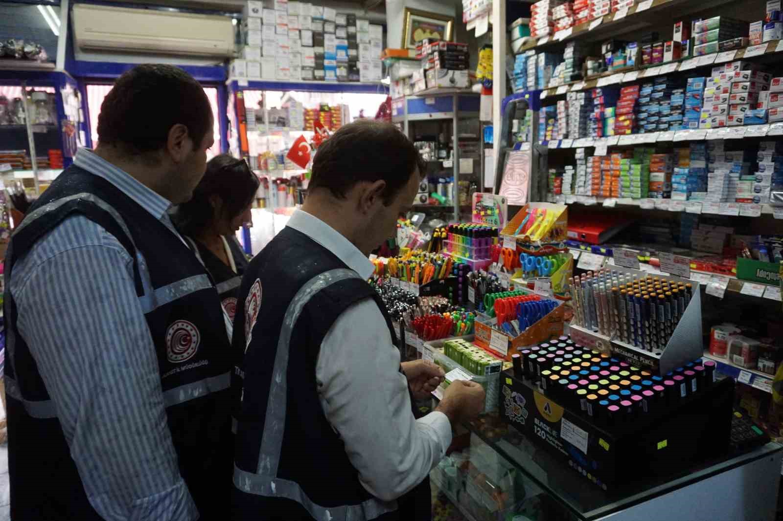 Edirne’de yeni eğitim dönem öncesi kırtasiyeler denetlendi
