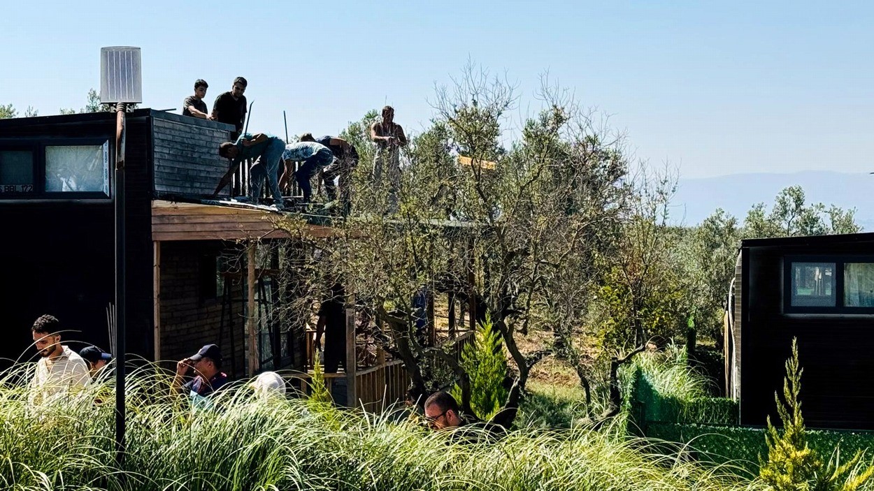 Mudanya’da tarım arazilerindeki Tiny House’lar yıkılıyor
