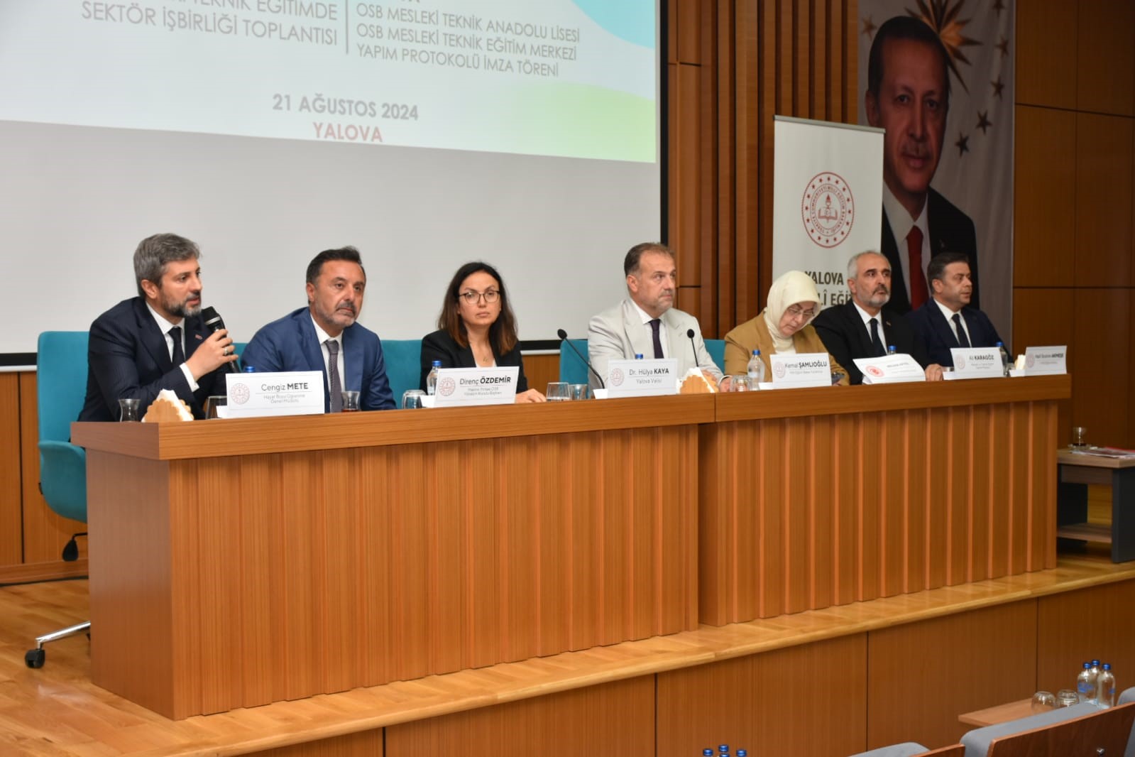 Yalova Makine OSB’de meslek lisesi ve mesleki eğitim merkezinin imzaları atıldı
