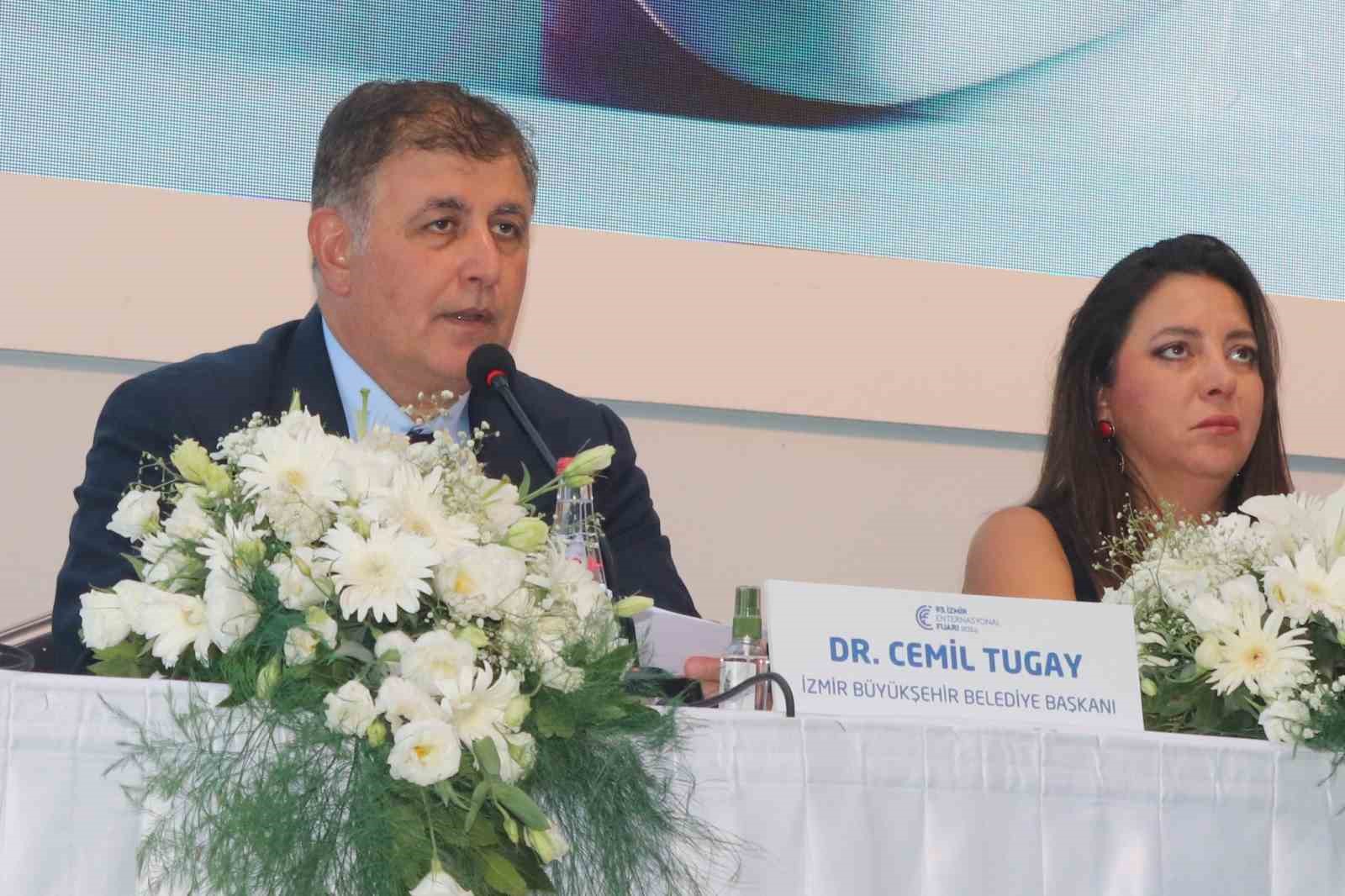 Başkan Tugay: “Fuara 1 milyon üzerinde ziyaretçi bekliyoruz”
