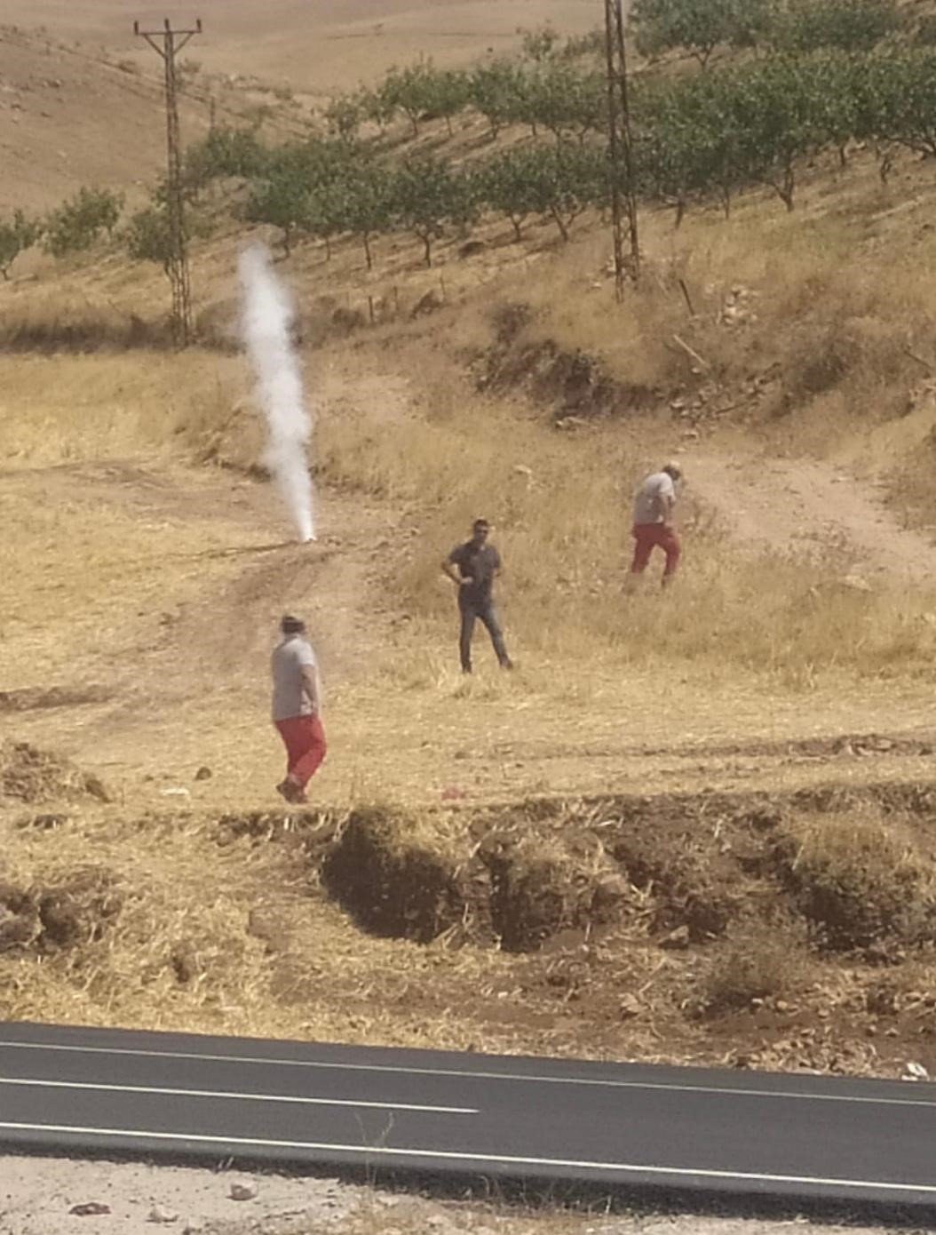 Siirt’te karbondioksit gaz hattında sızıntı
