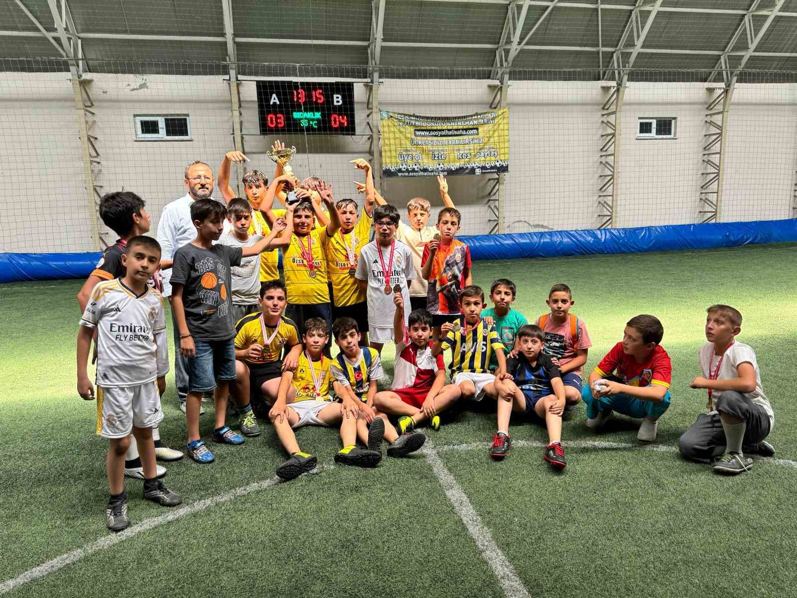 Hacılar’da Yaz Kur’an Kursları Futbol Turnuvası sona erdi
