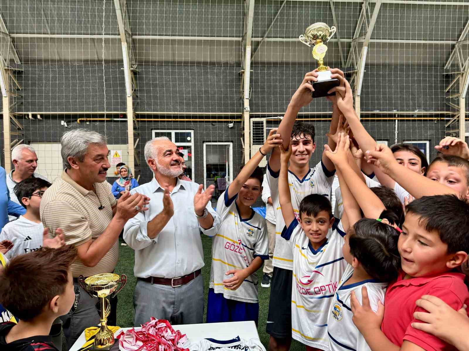 Hacılar’da Yaz Kur’an Kursları Futbol Turnuvası sona erdi
