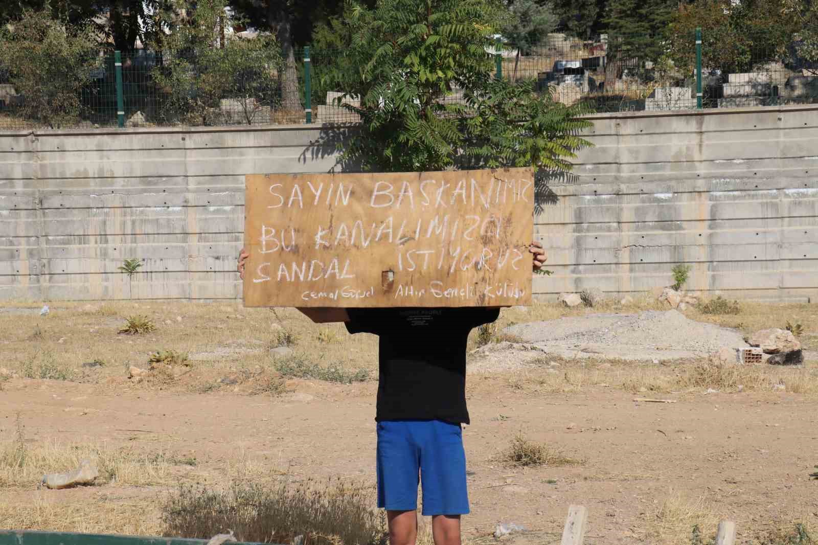 Malatyalılar sulama kanalının değerlendirilmesini istiyor
