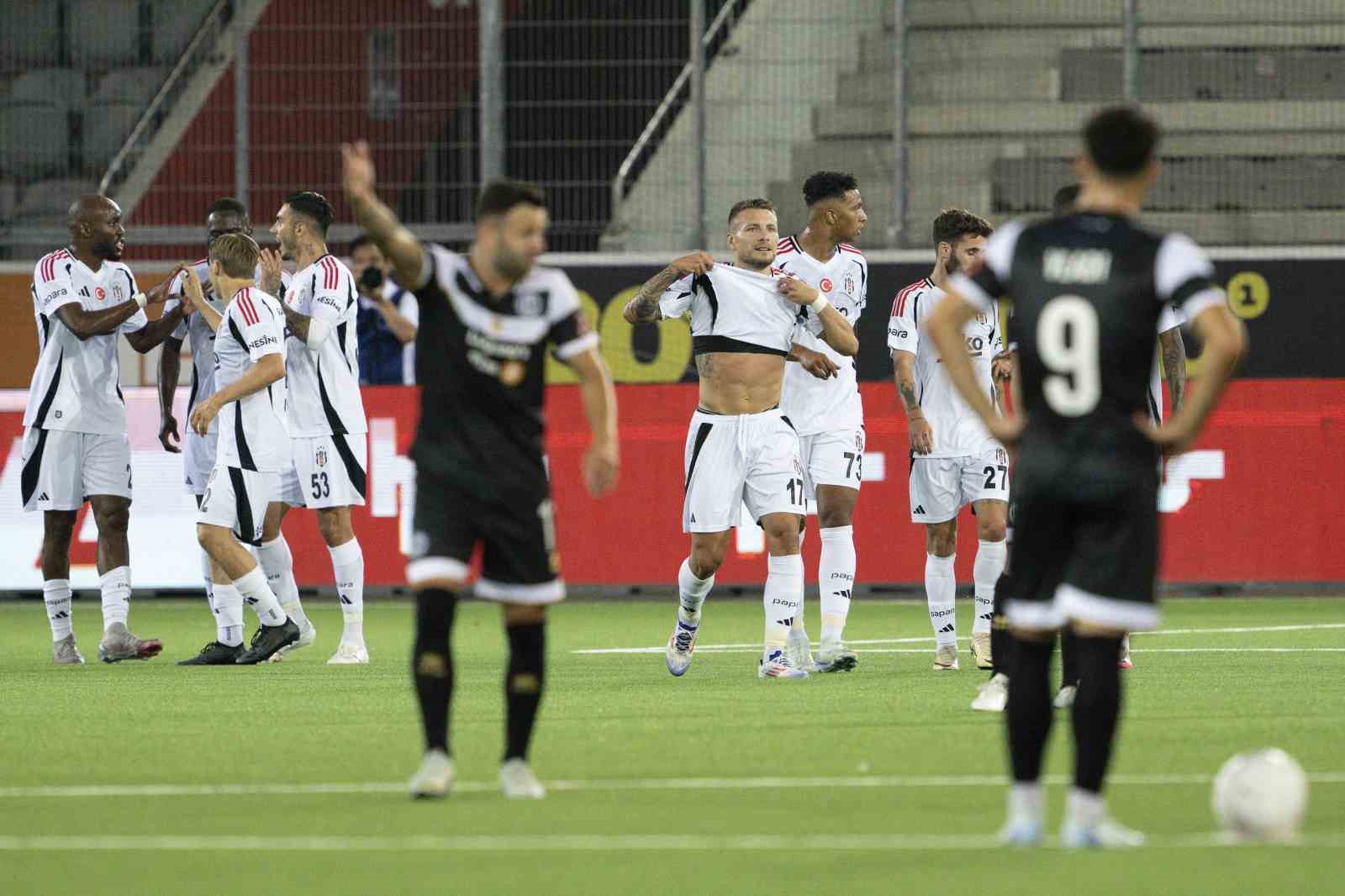 UEFA Avrupa Ligi: Lugano: 1 - Beşiktaş: 1 (İlk yarı)
