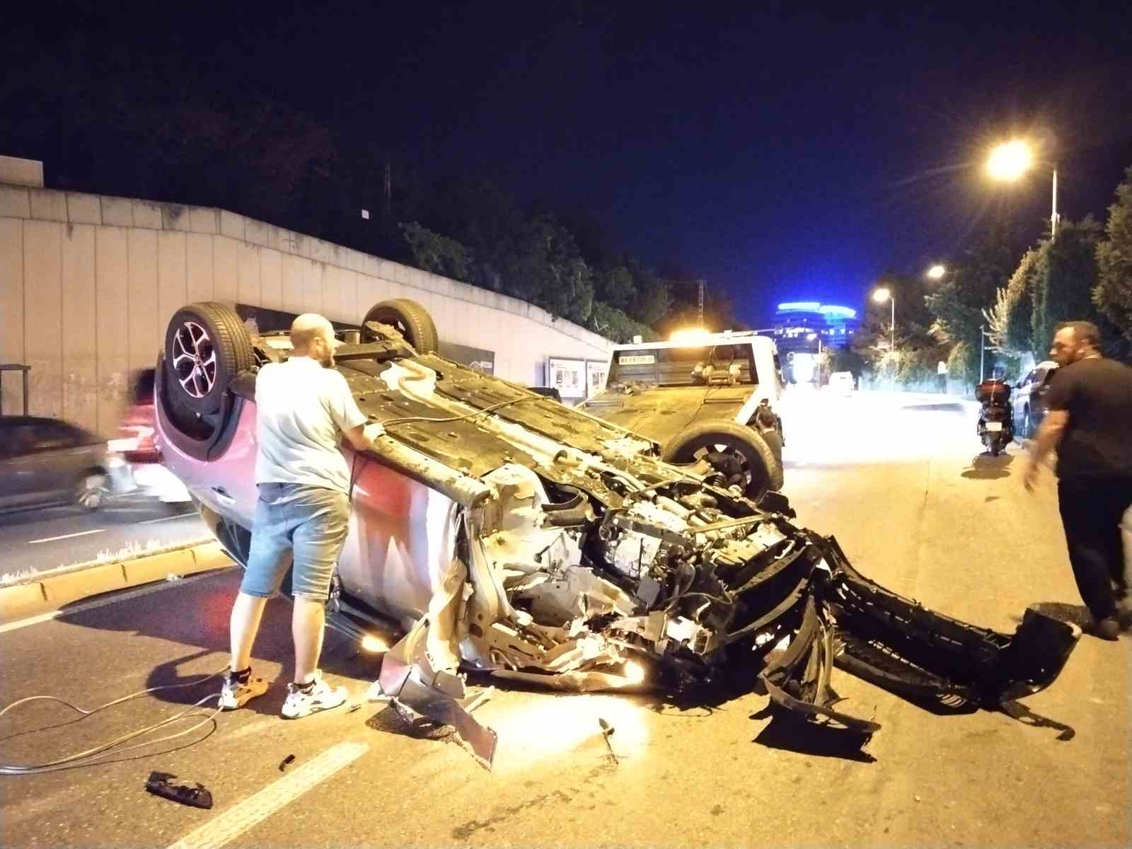 Beykoz’da trafik kazası: 1 yaralı
