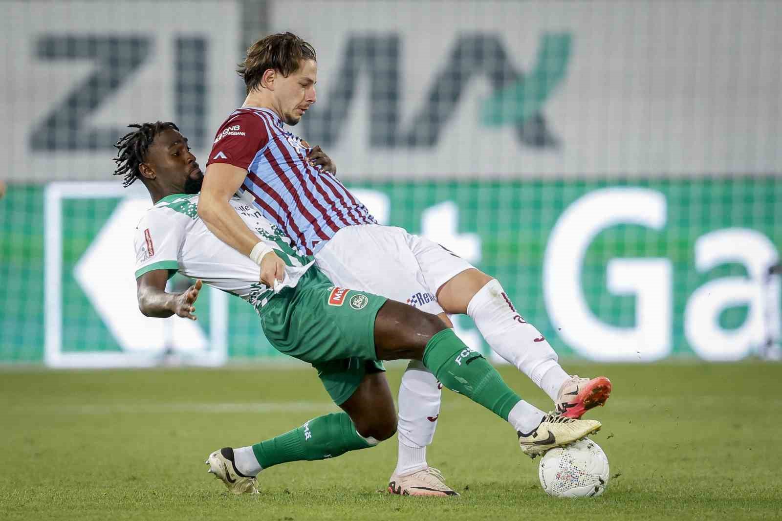 UEFA Avrupa Konferans Ligi: St. Gallen: 0 - Trabzonspor: 0 (Maç sonucu)
