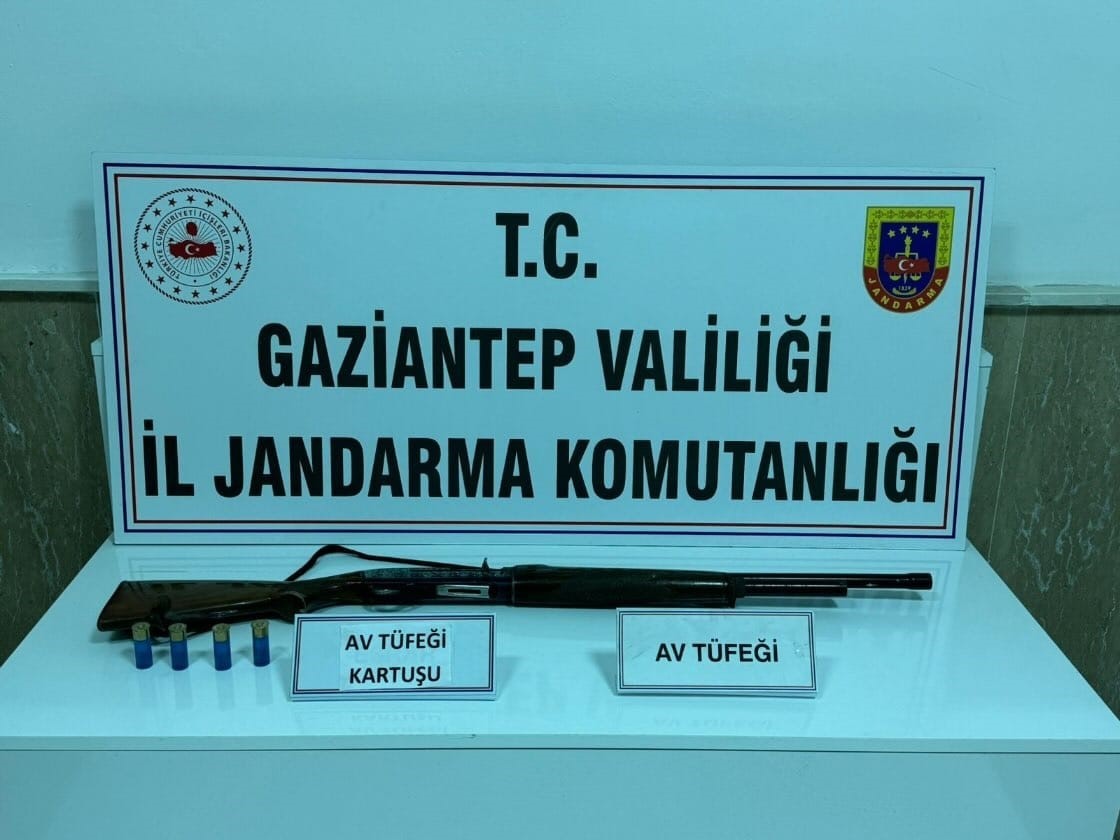 Gaziantep’te 14 adet silah ele geçirildi
