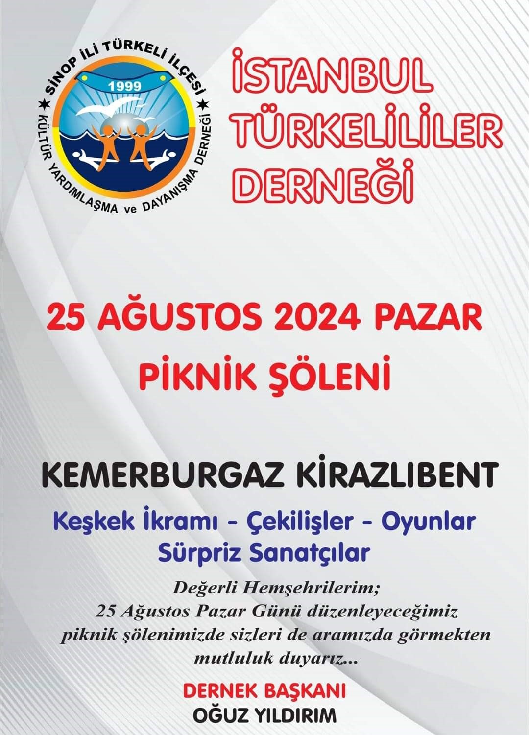 Türkelililer Derneği, piknik şölenine hazır
