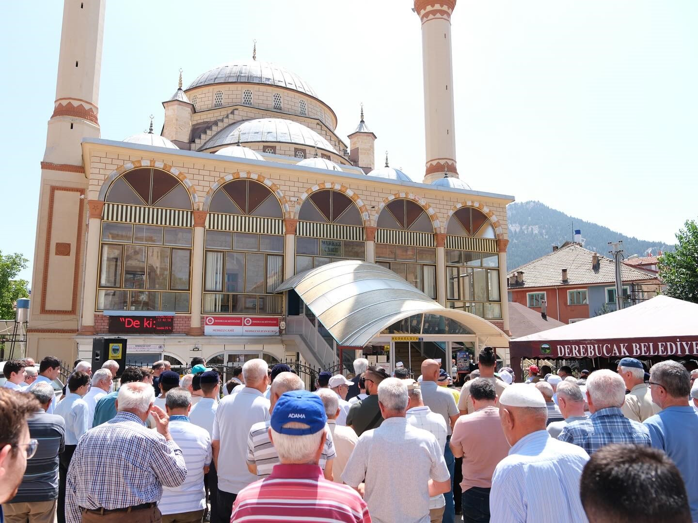 Derebucak’ta yağmur duası yapıldı
