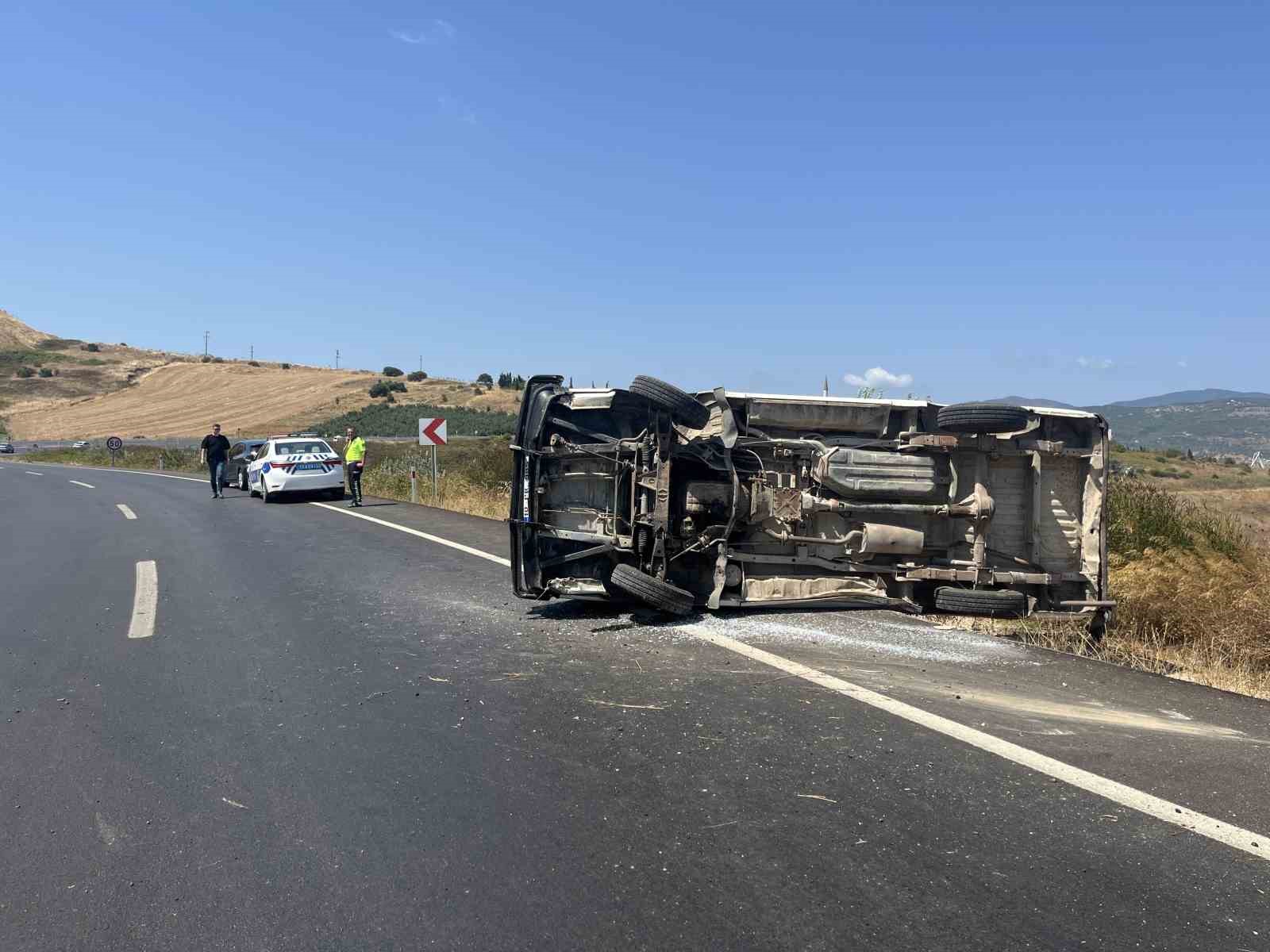 Bandırma’da trafik kazası: 2 yaralı
