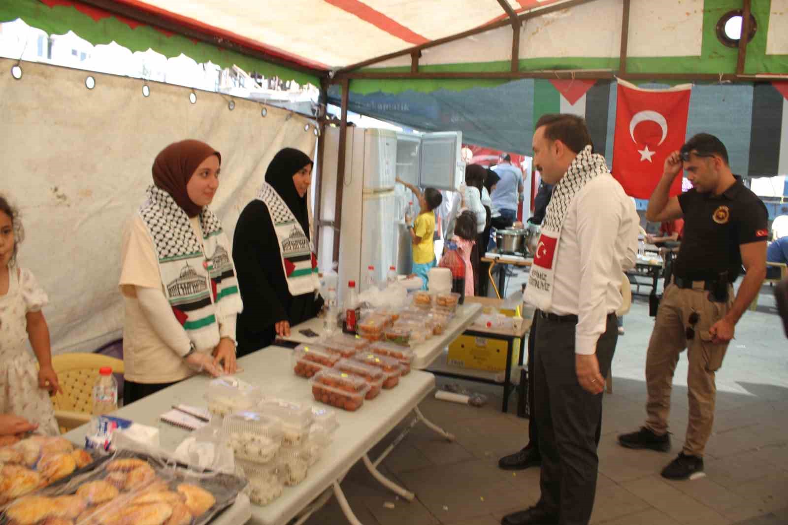 Malazgirt’ten Filistin’e anlamlı destek
