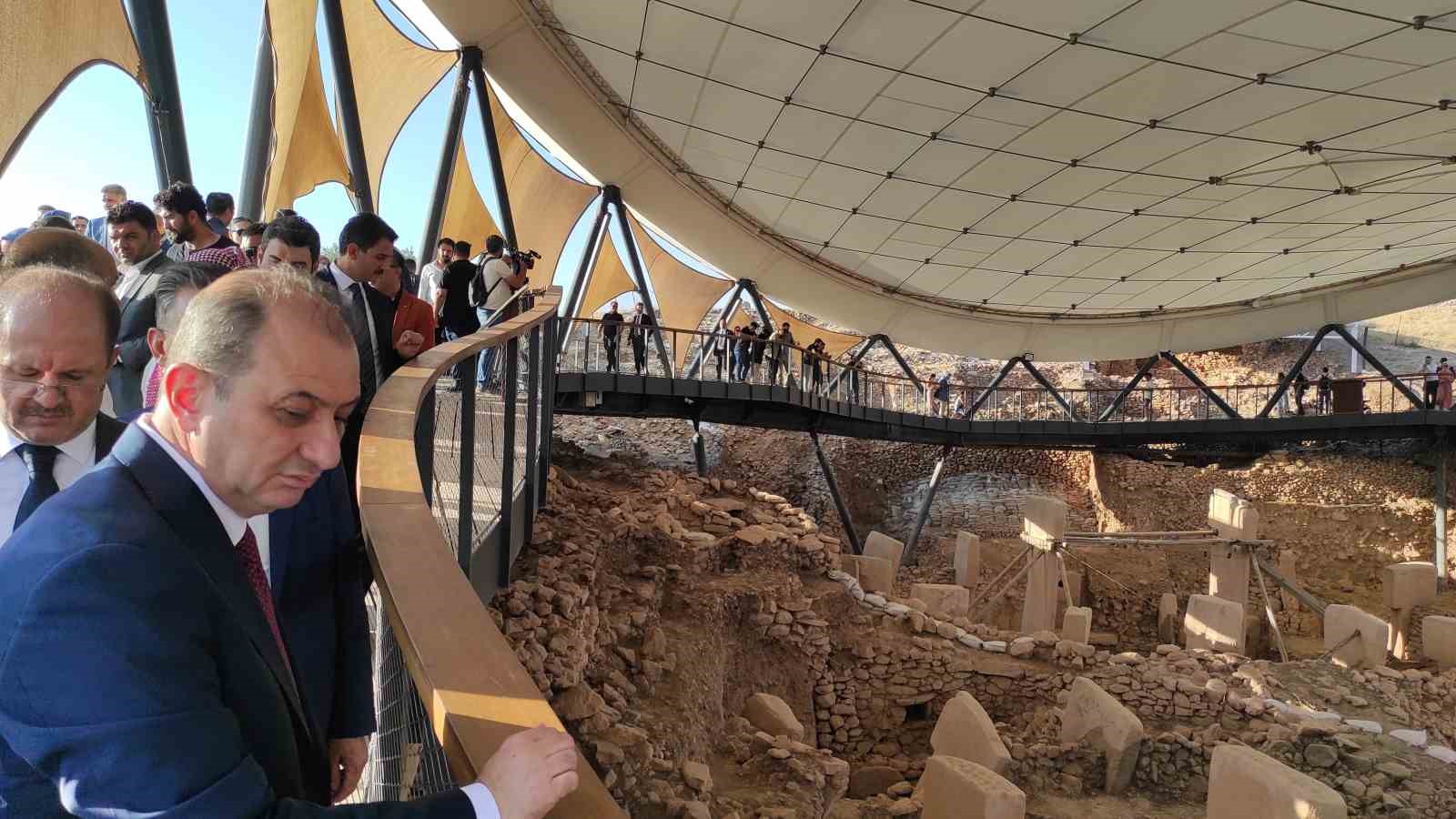 Bakan Tunç, Göbeklitepe’yi ziyaret etti
