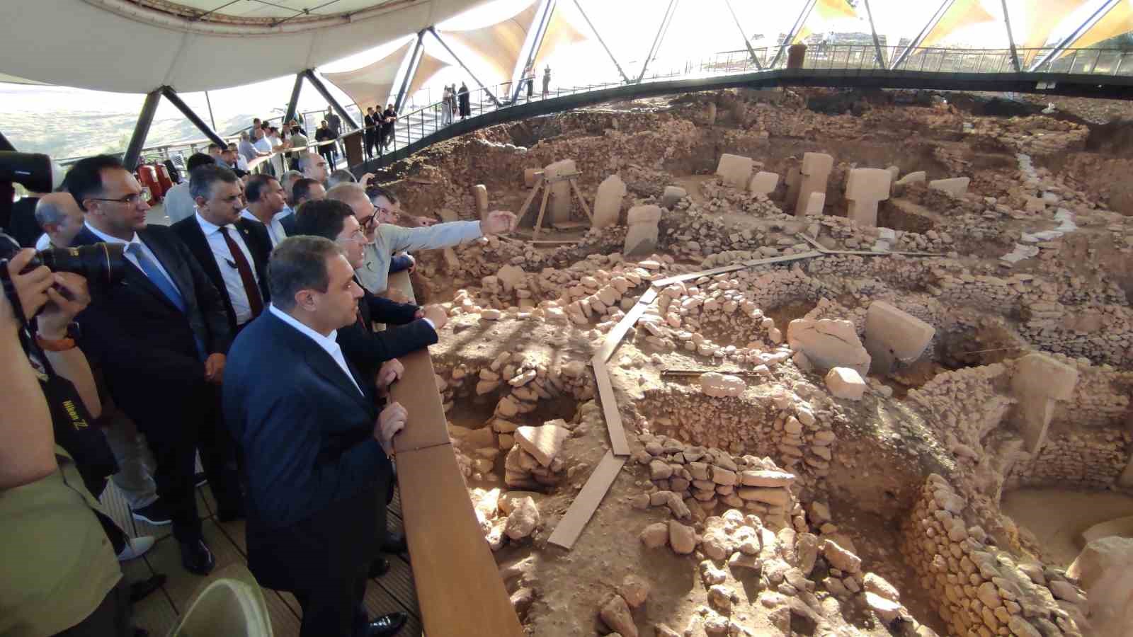 Bakan Tunç, Göbeklitepe’yi ziyaret etti
