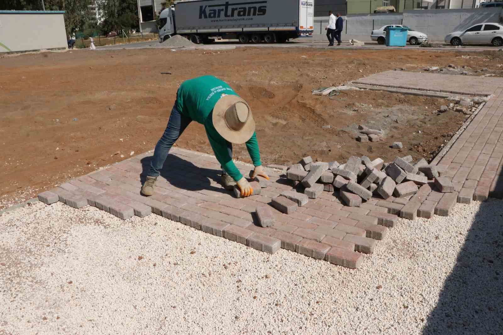 Haliliye’de  yeni park çalışmaları sürüyor
