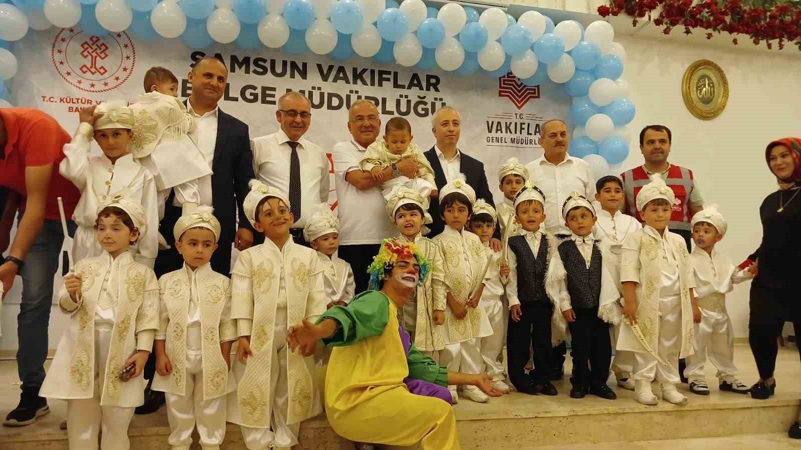 Ordu’da 18 çocuğun sünnet heyecanı
