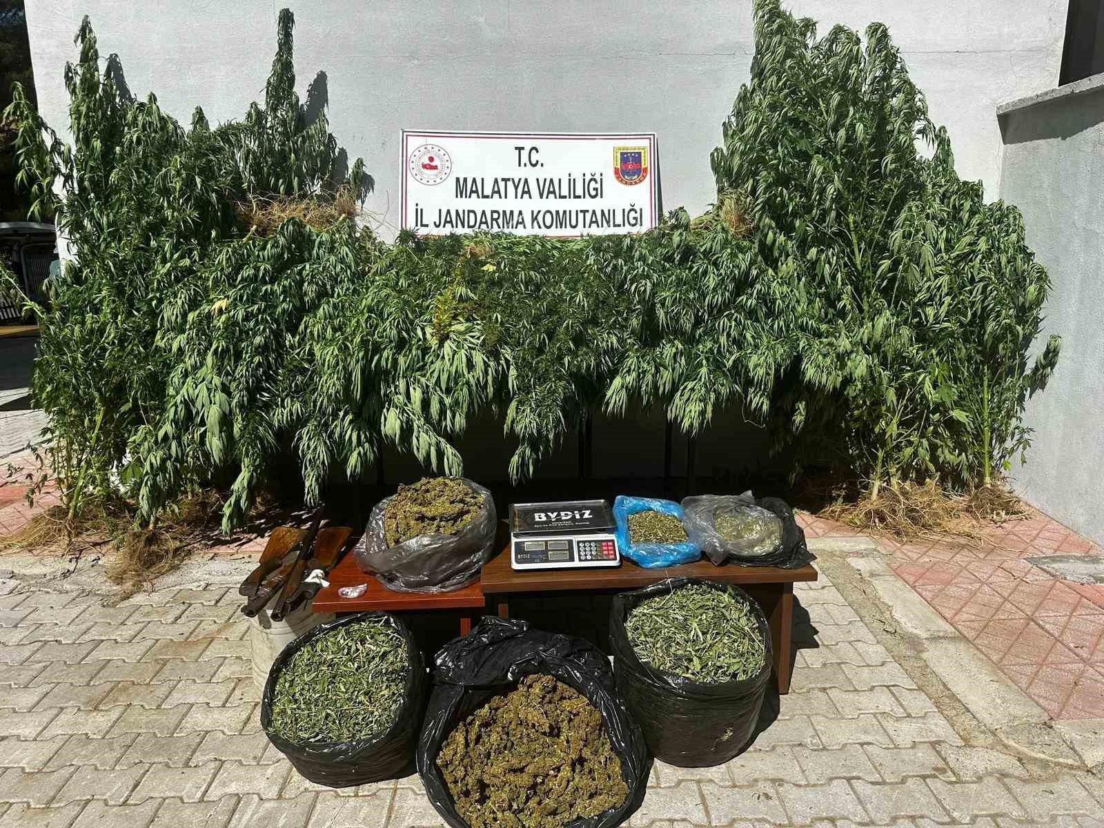 Malatya’da 11,5 kilogram kubar esrar ele geçirildi: 2 gözaltı
