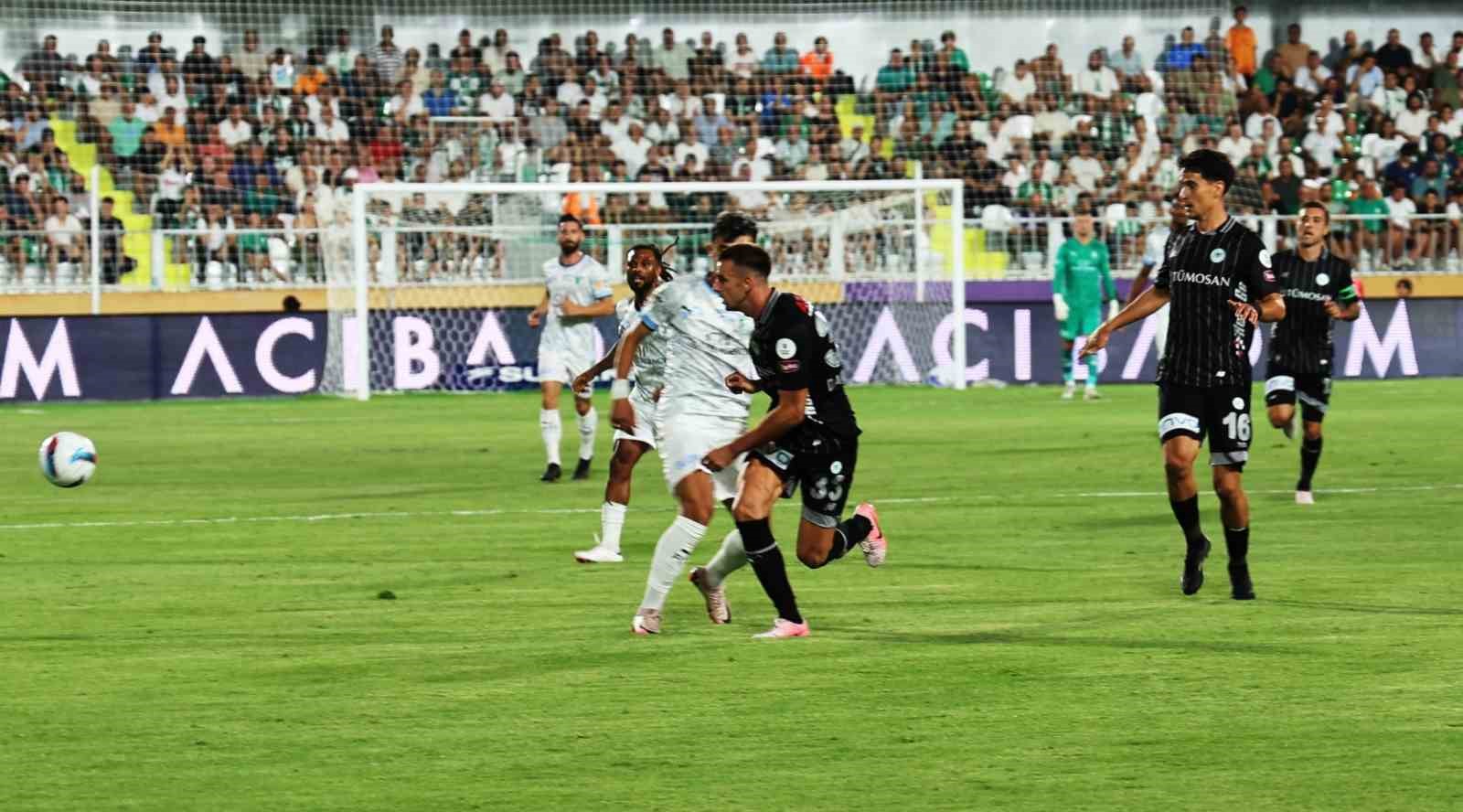 Trendyol Süper Lig: Bodrum FK: 2 - Konyaspor: 1 (İlk yarı)
