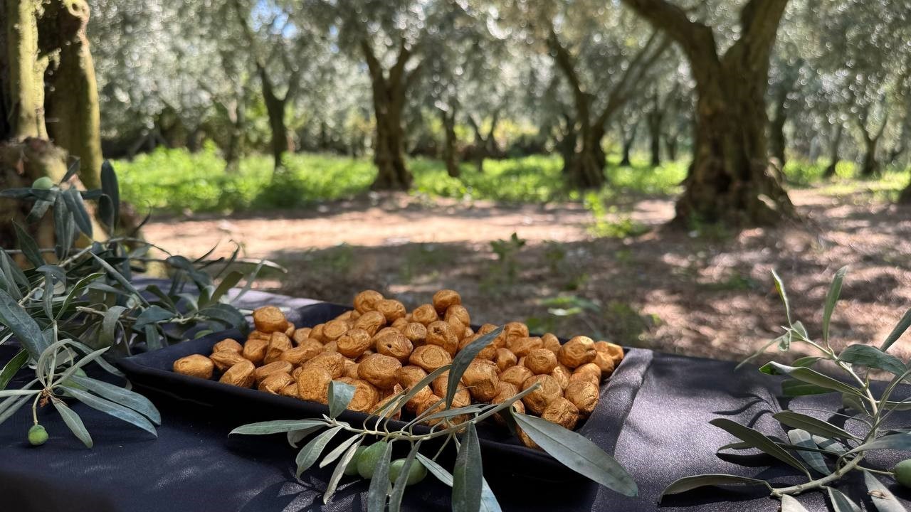 Bu da oldu... Altın kaplamalı zeytin yok satıyor
