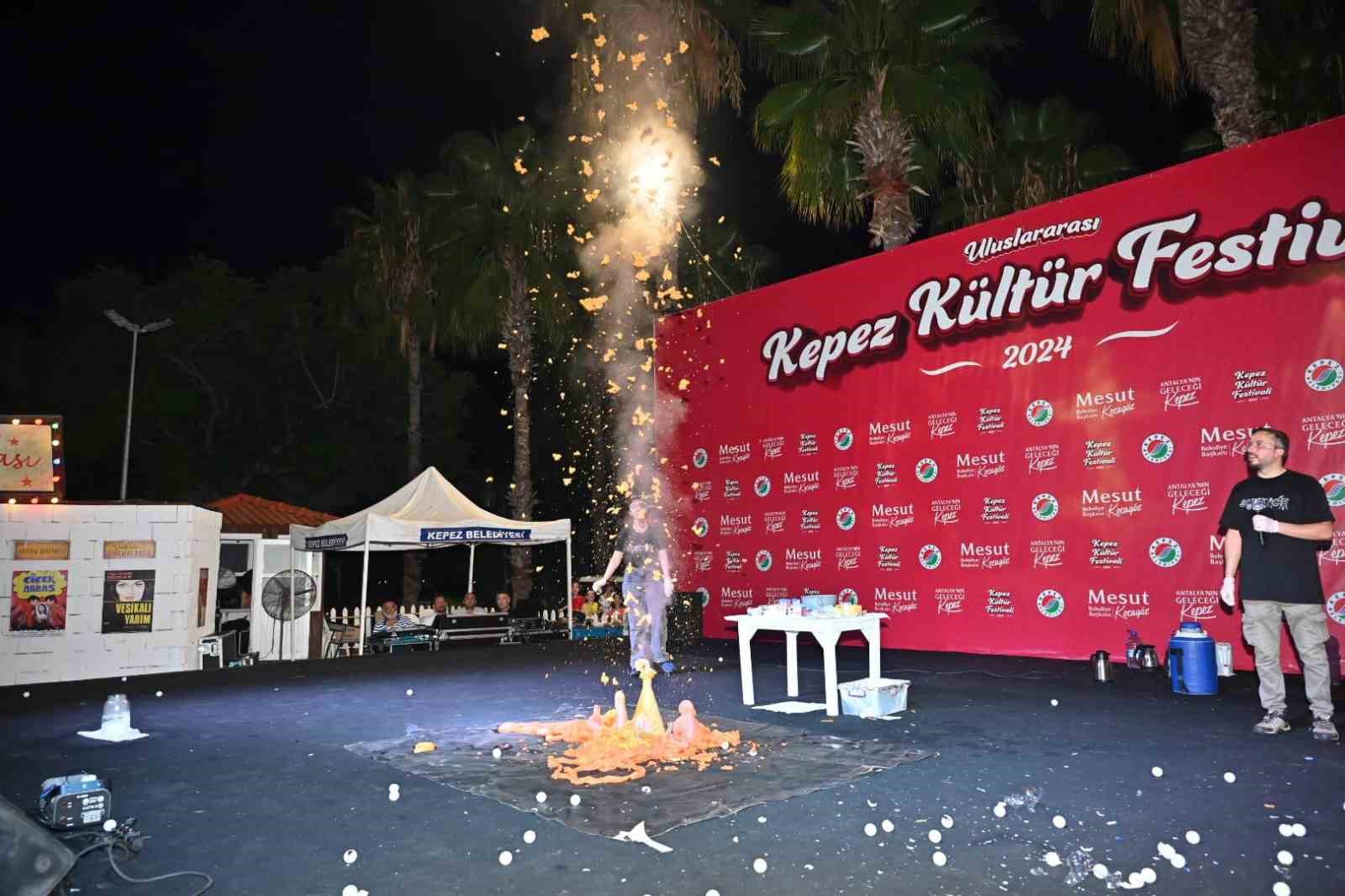 Antalya Bilim Merkezi’nden, Kepez Kültür Festivali’nde  ‘Bilim Şov’
