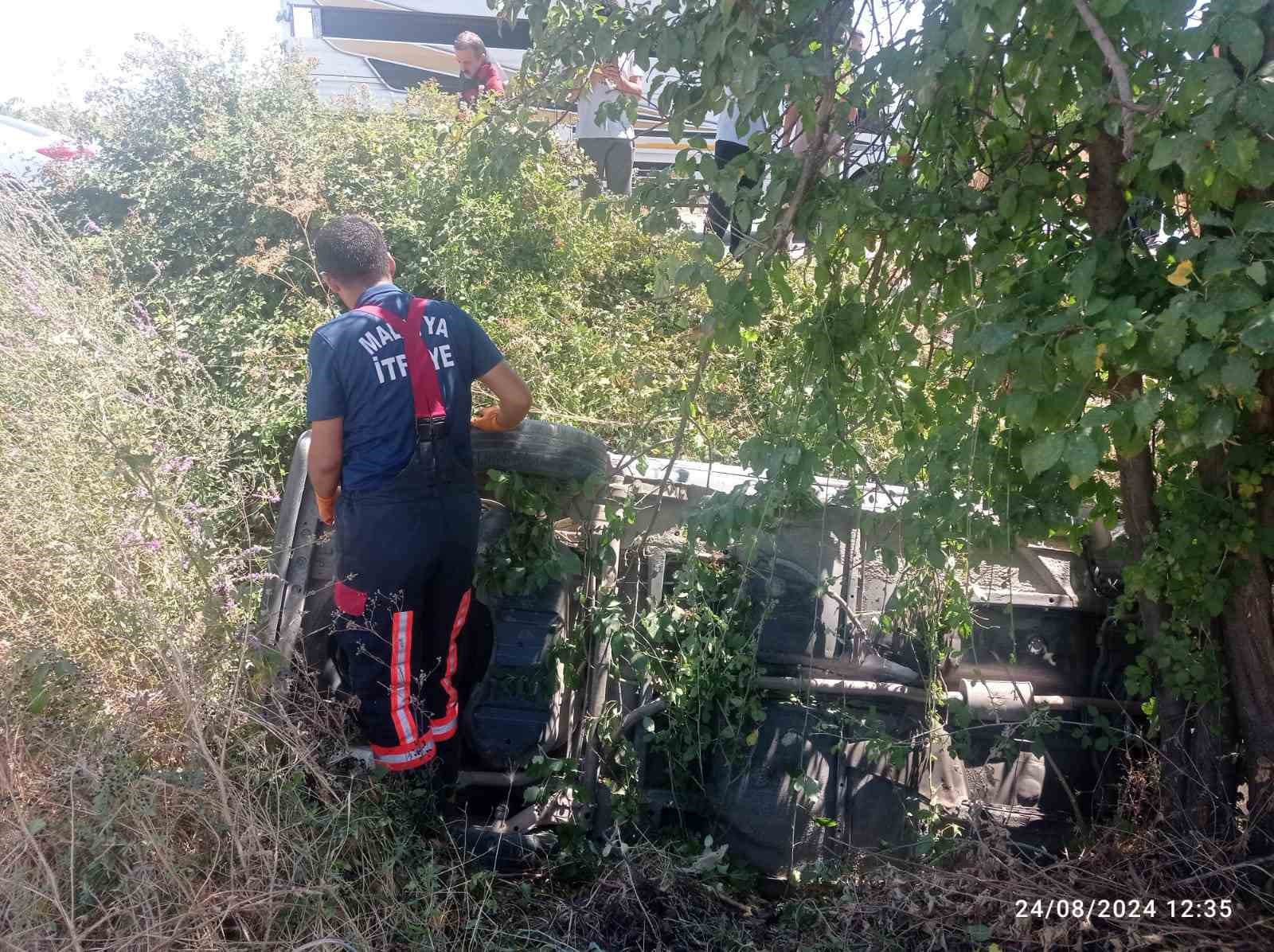 Malatya’da 3 ayrı trafik kazası: 5 yaralı
