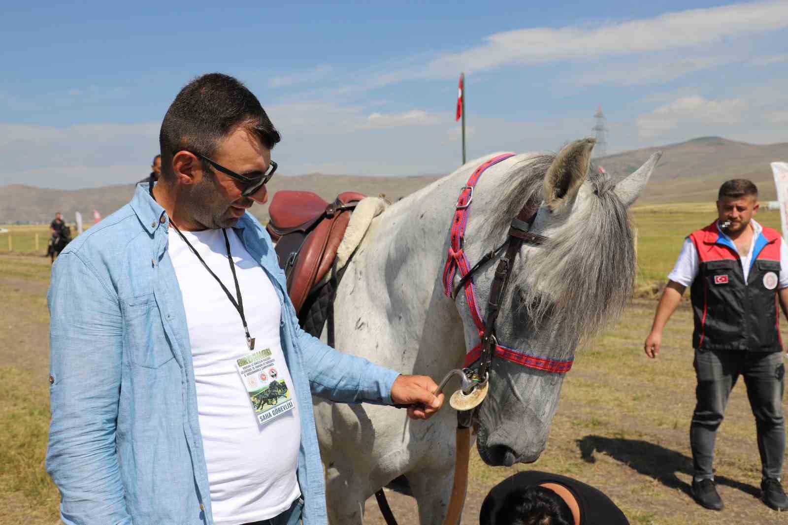 Rahvan At Yarışı final koşuları, sağanak ve dolu sebebiyle ertelendi
