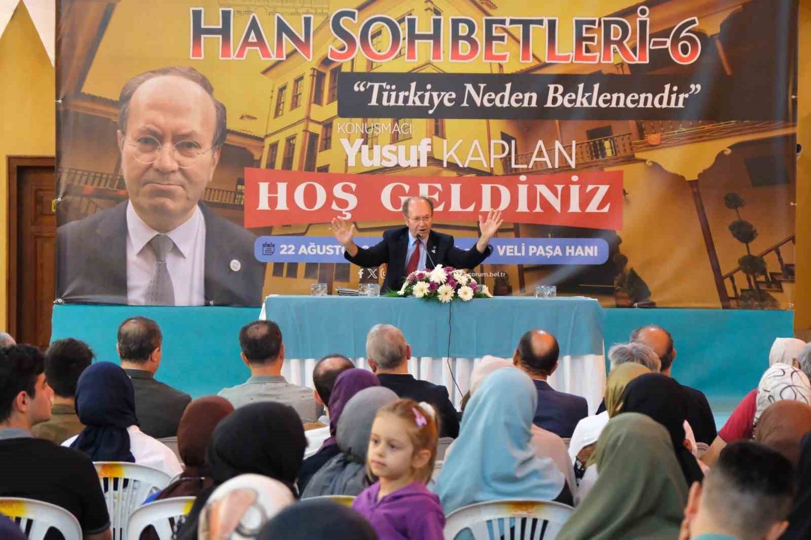 Yusuf Kaplan ’Han Sohbetleri’ne konuk oldu
