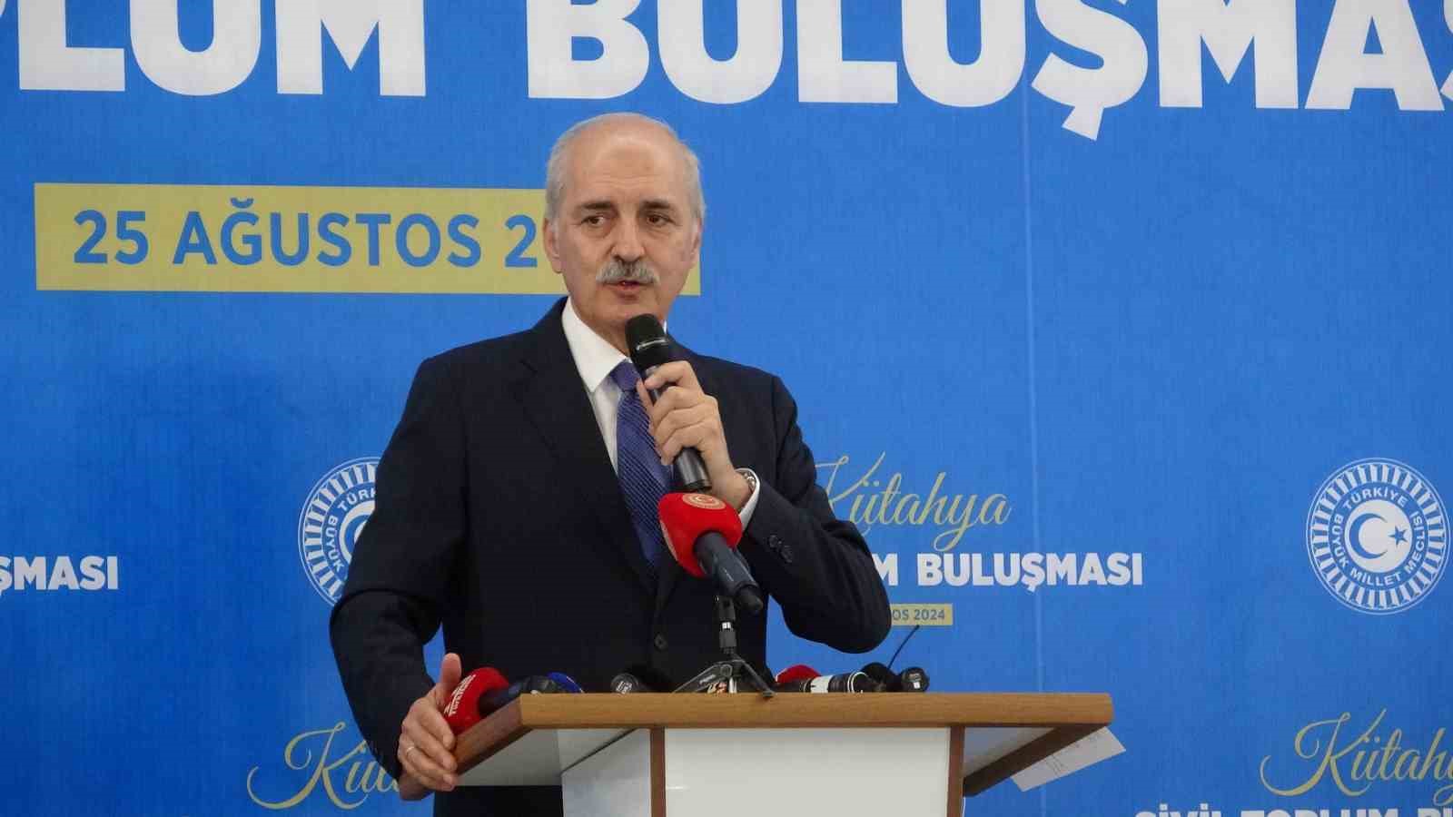 TBMM Başkanı Kurtulmuş Kütahya’da
