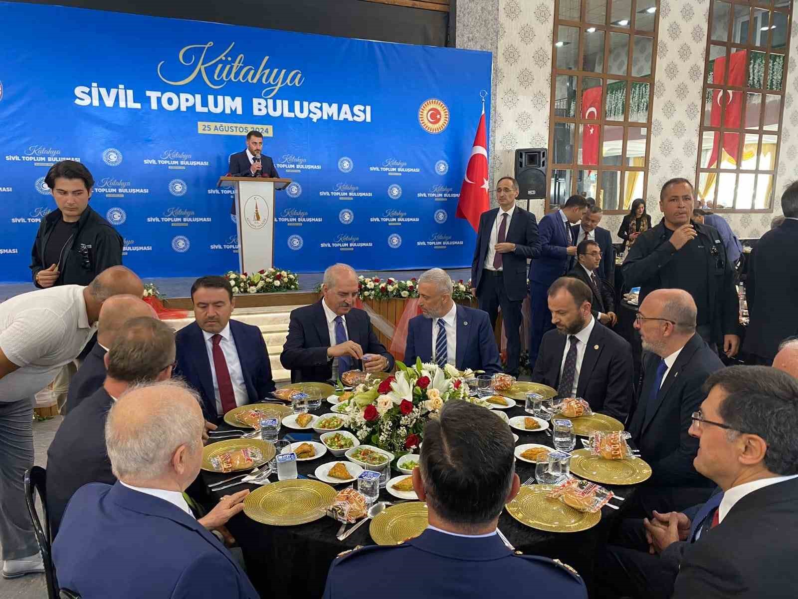 TBMM Başkanı Kurtulmuş Kütahya’da
