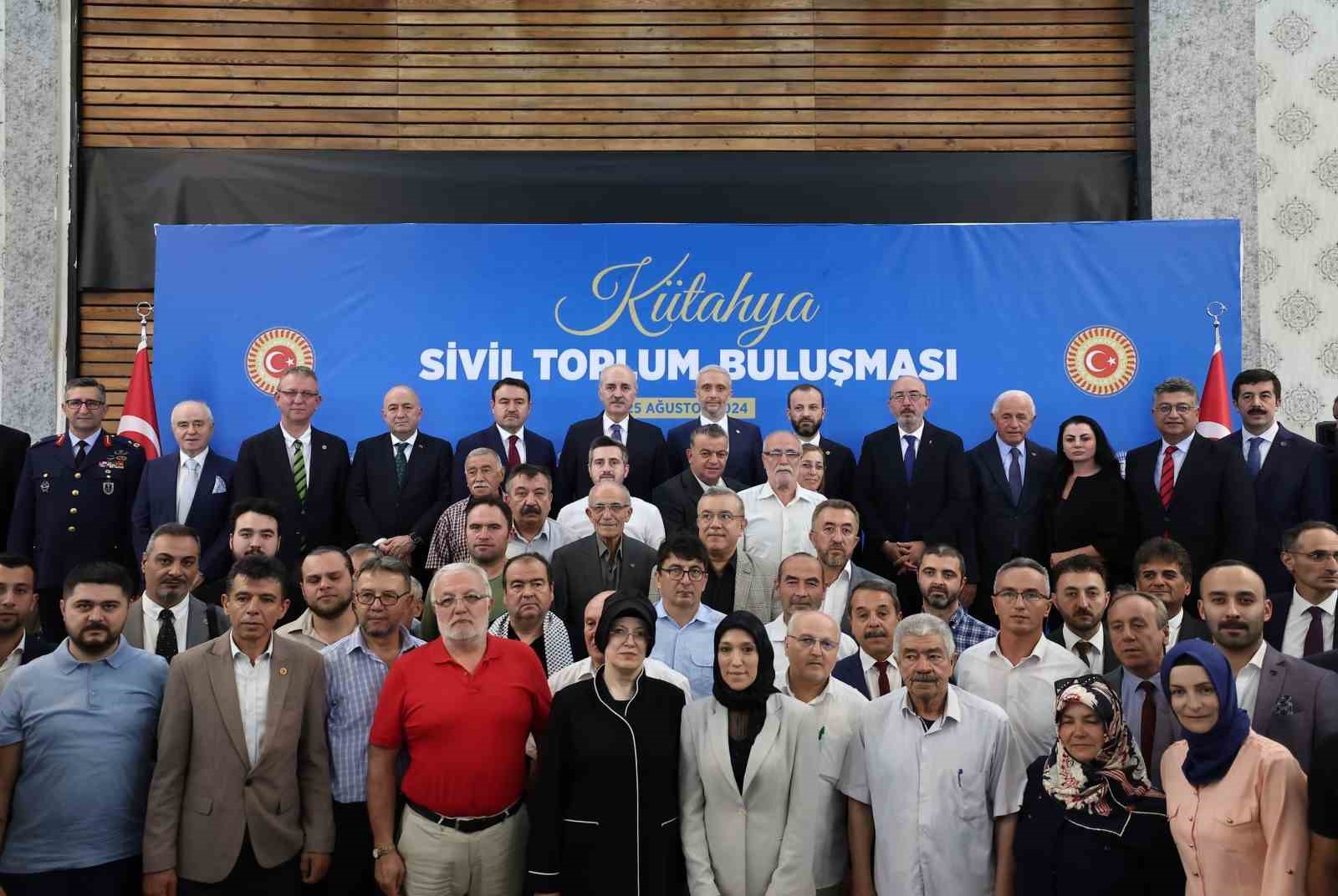 TBMM Başkanı Kurtulmuş Kütahya’da
