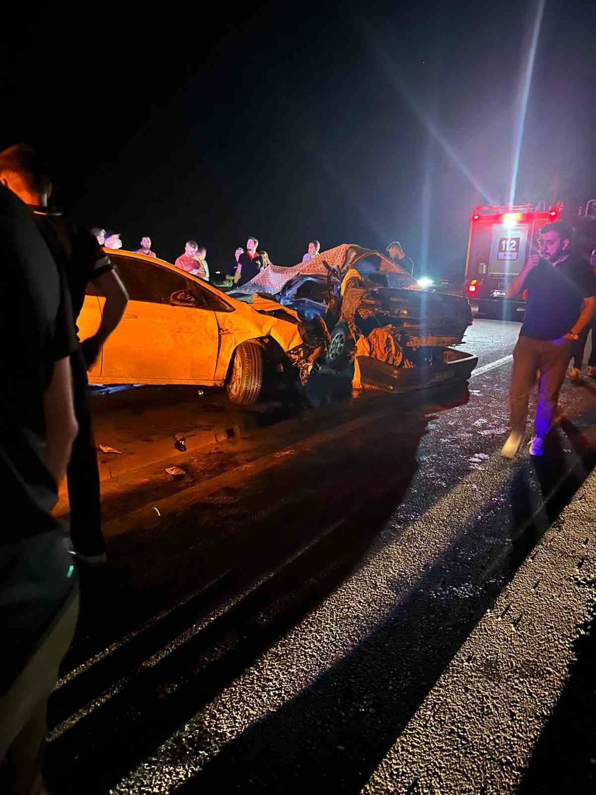 Lüleburgaz’da trafik kazası: Karı-koca hayatını kaybetti
